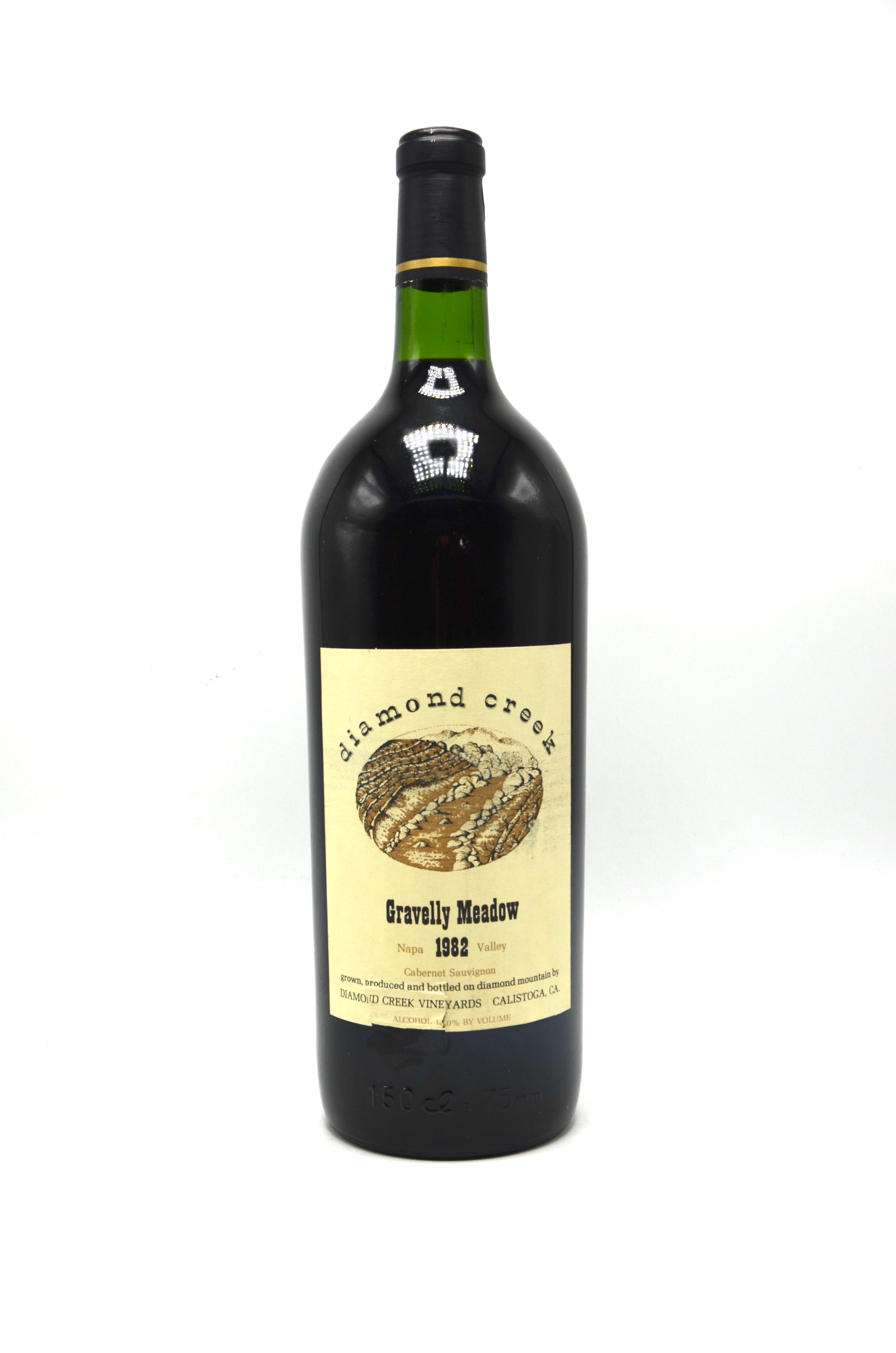 1982 Diamond Creek Cabernet Sauvignon, Gravelly Meadow, Napa Valley (magnum)