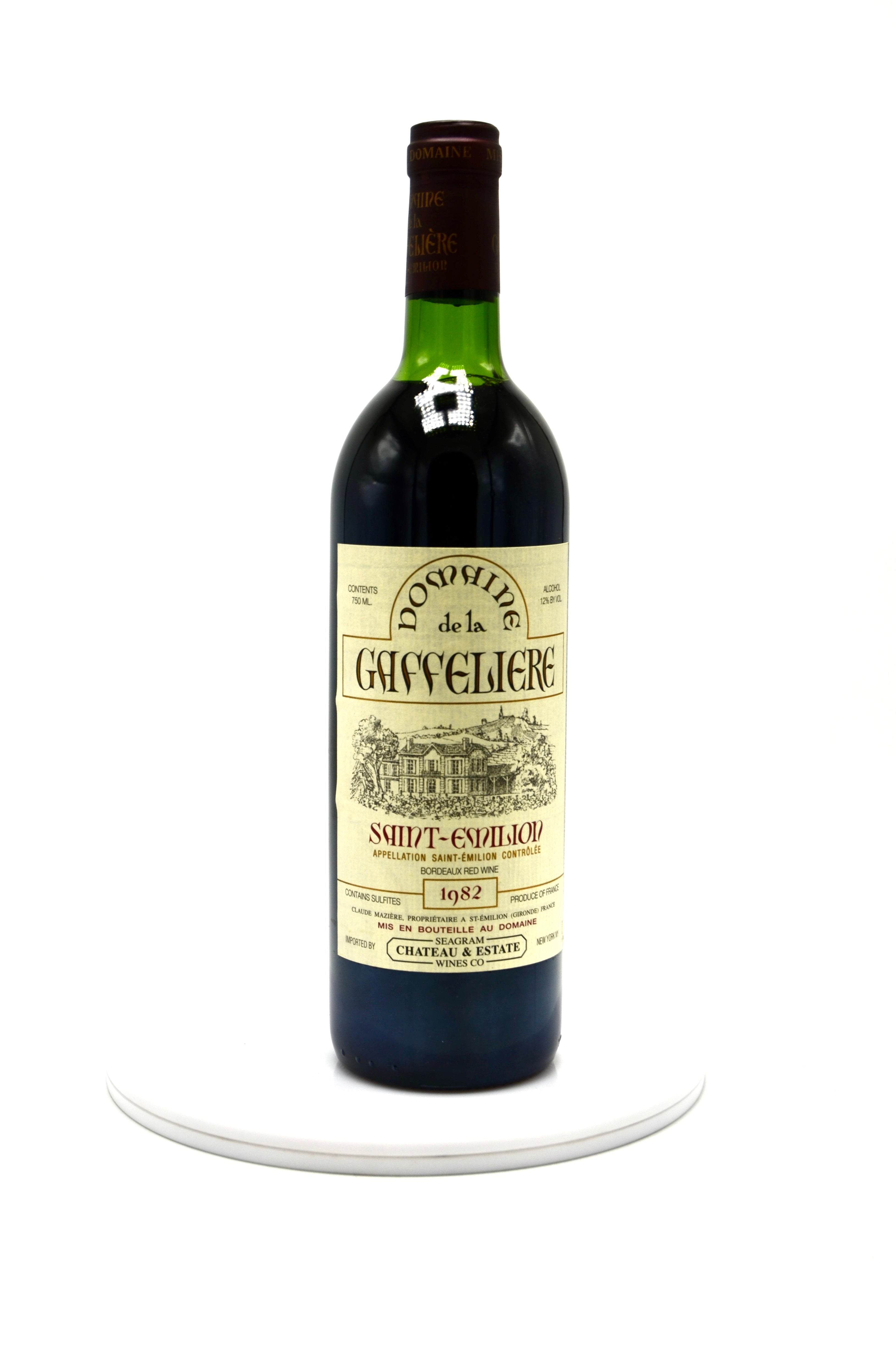 1982 Domaine de la Gaffelière, St. Emilion