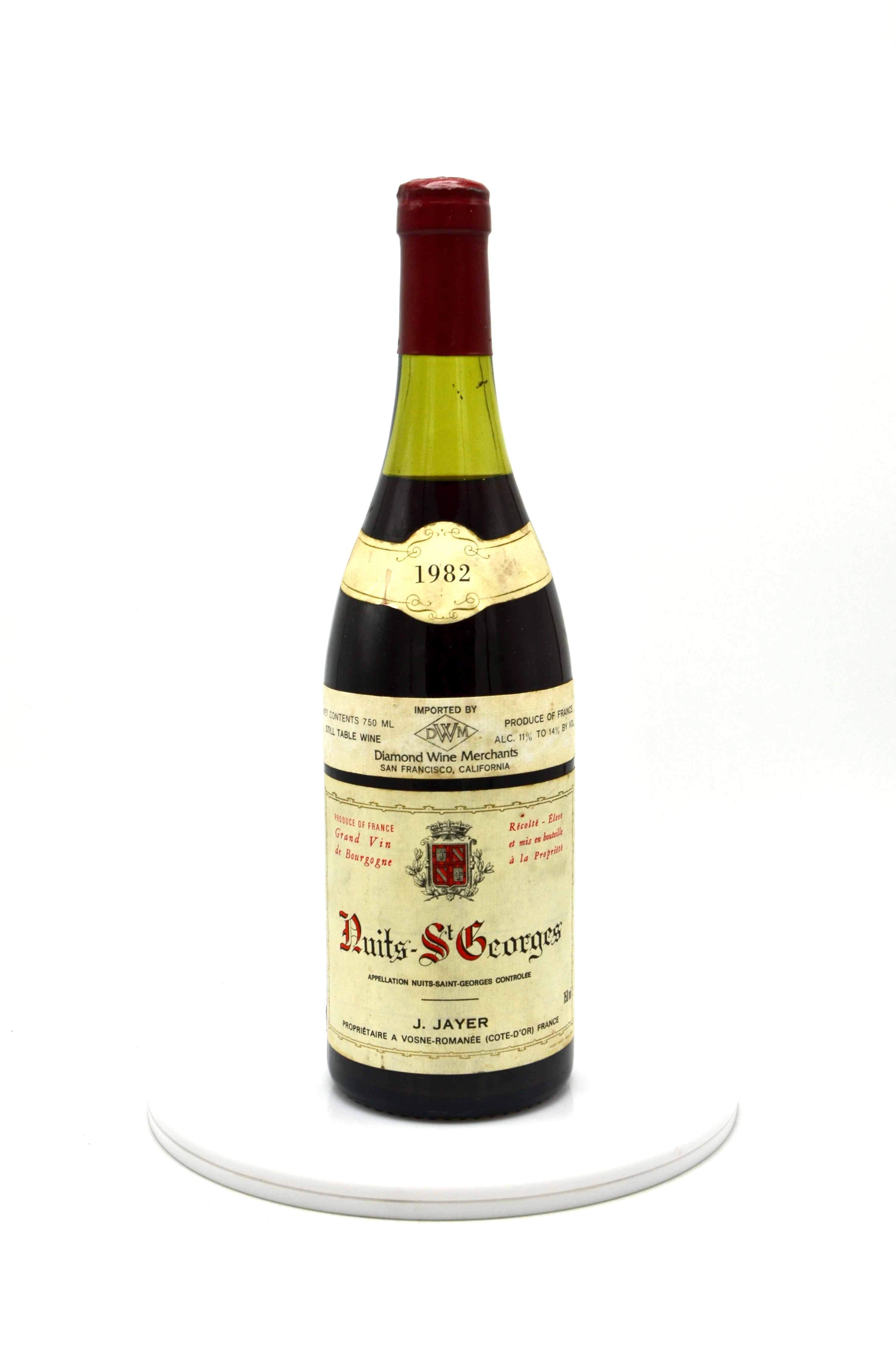 1982 J. Jayer Nuits St. Georges