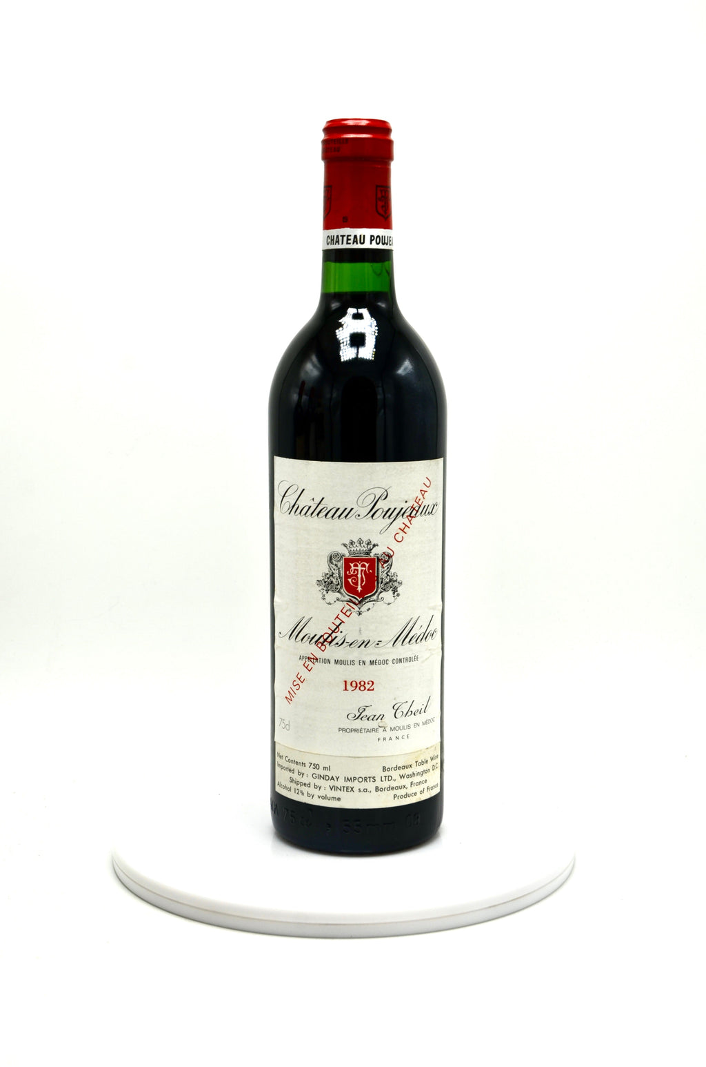 1982 Château Poujeaux, Moulis en Medoc