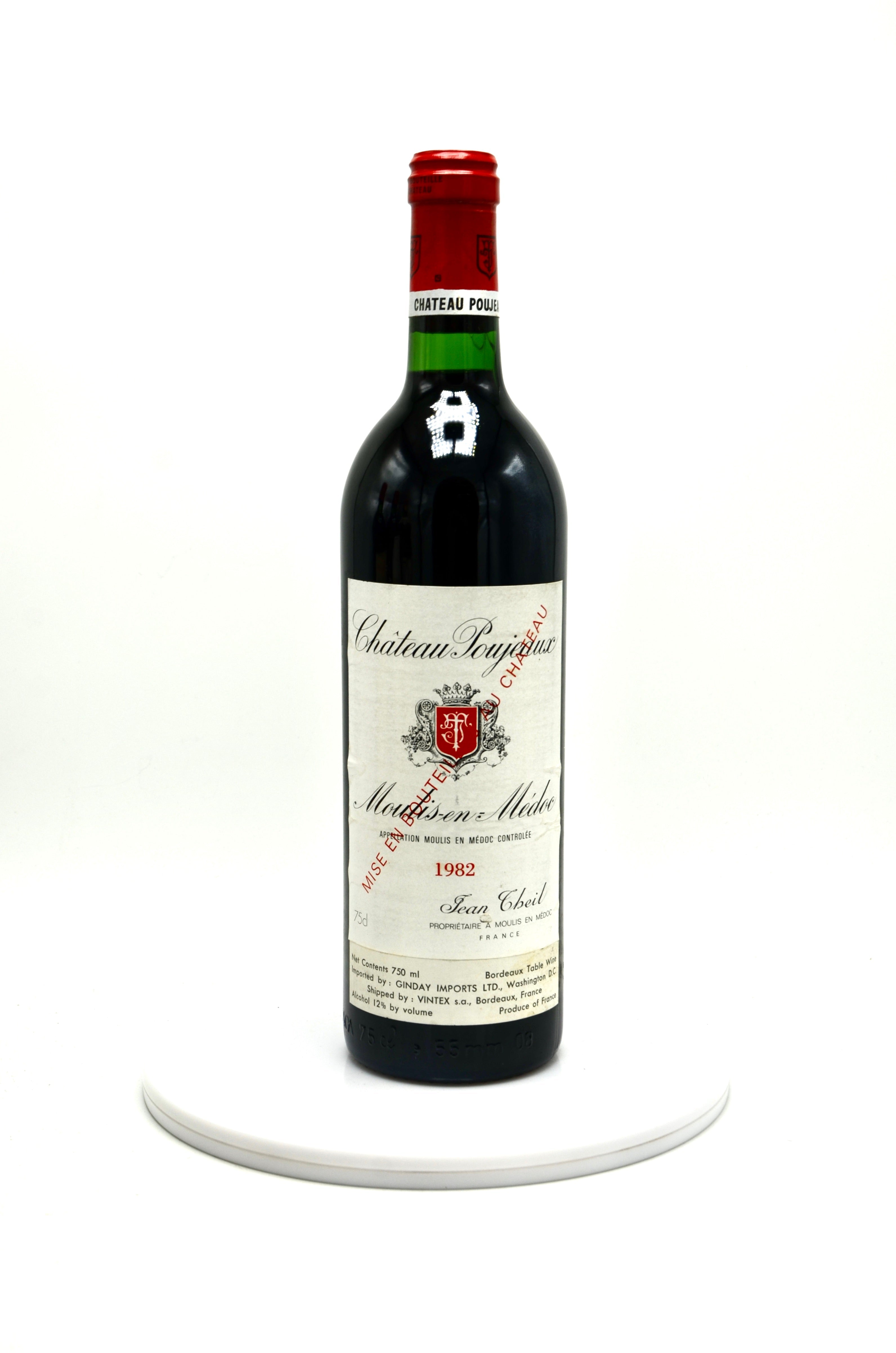 1982 Château Poujeaux, Moulis en Medoc