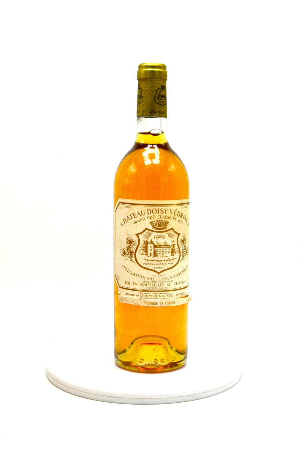 1983 Château Doisy-Vedrines, Sauternes