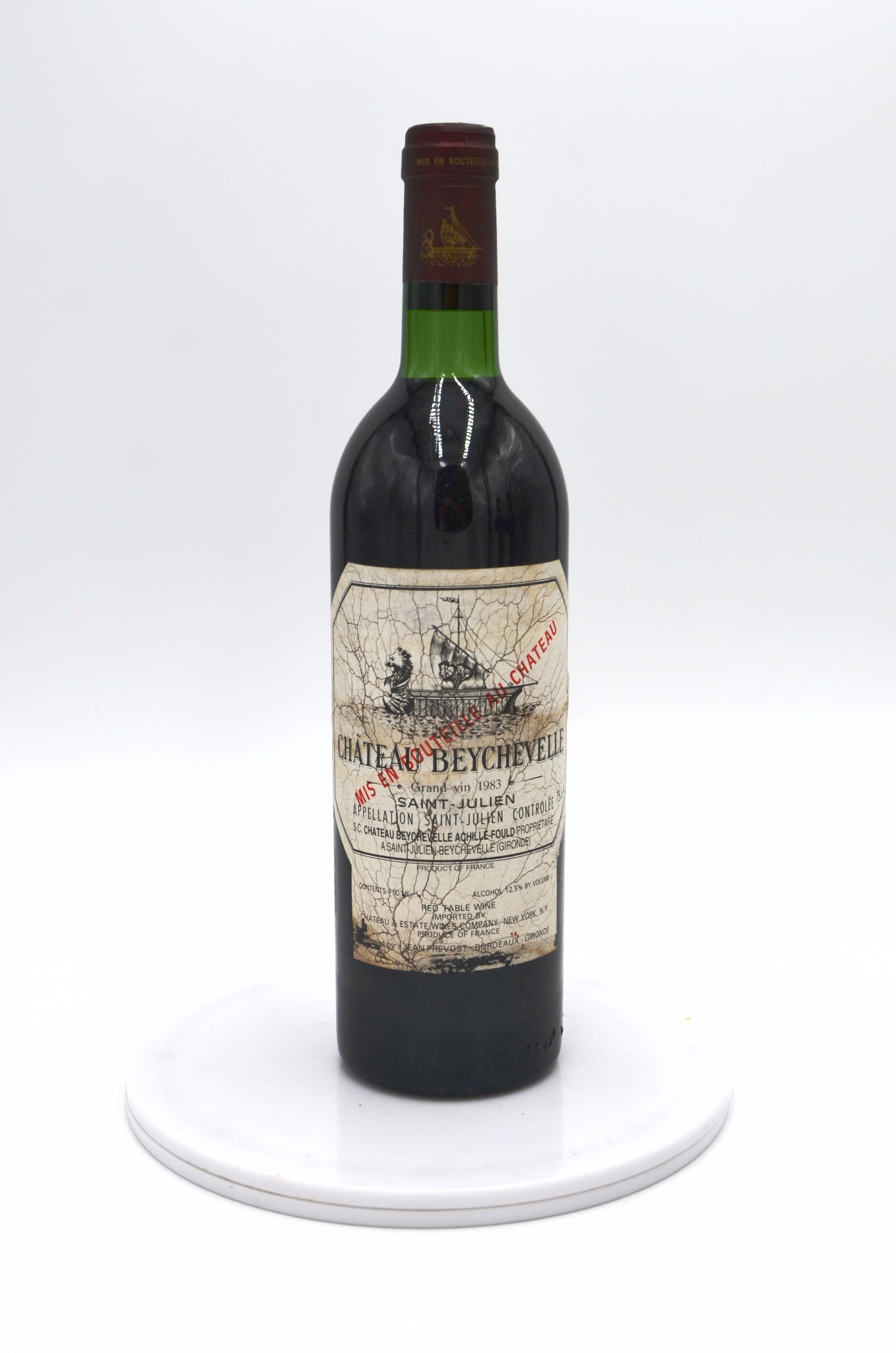 1983 Chateau Beychevelle, St. Julien