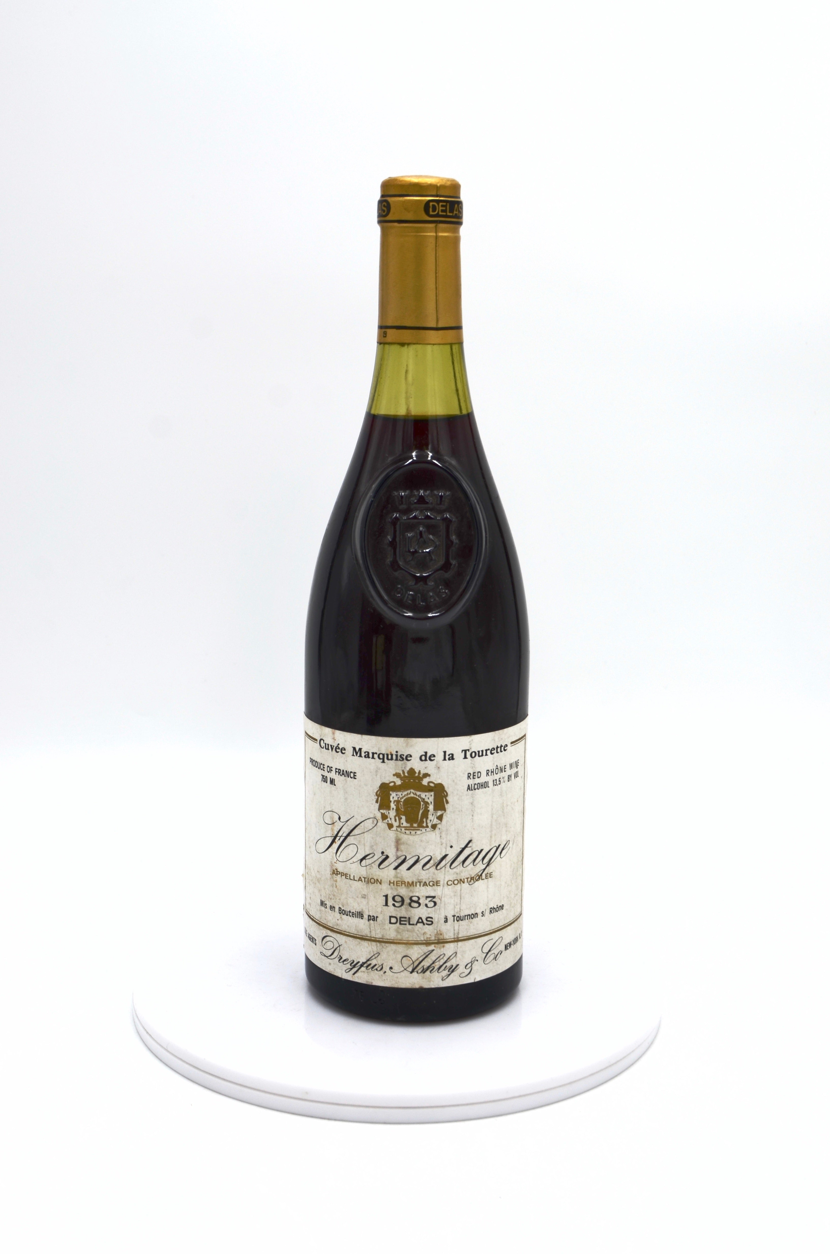 1983 Delas Hermitage, Cuvee Marquise de la Tourette, Rhône