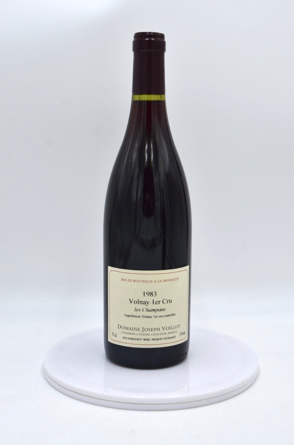 1983 Domaine Joseph Voillot Volnay, Les Champans, Premier Cru