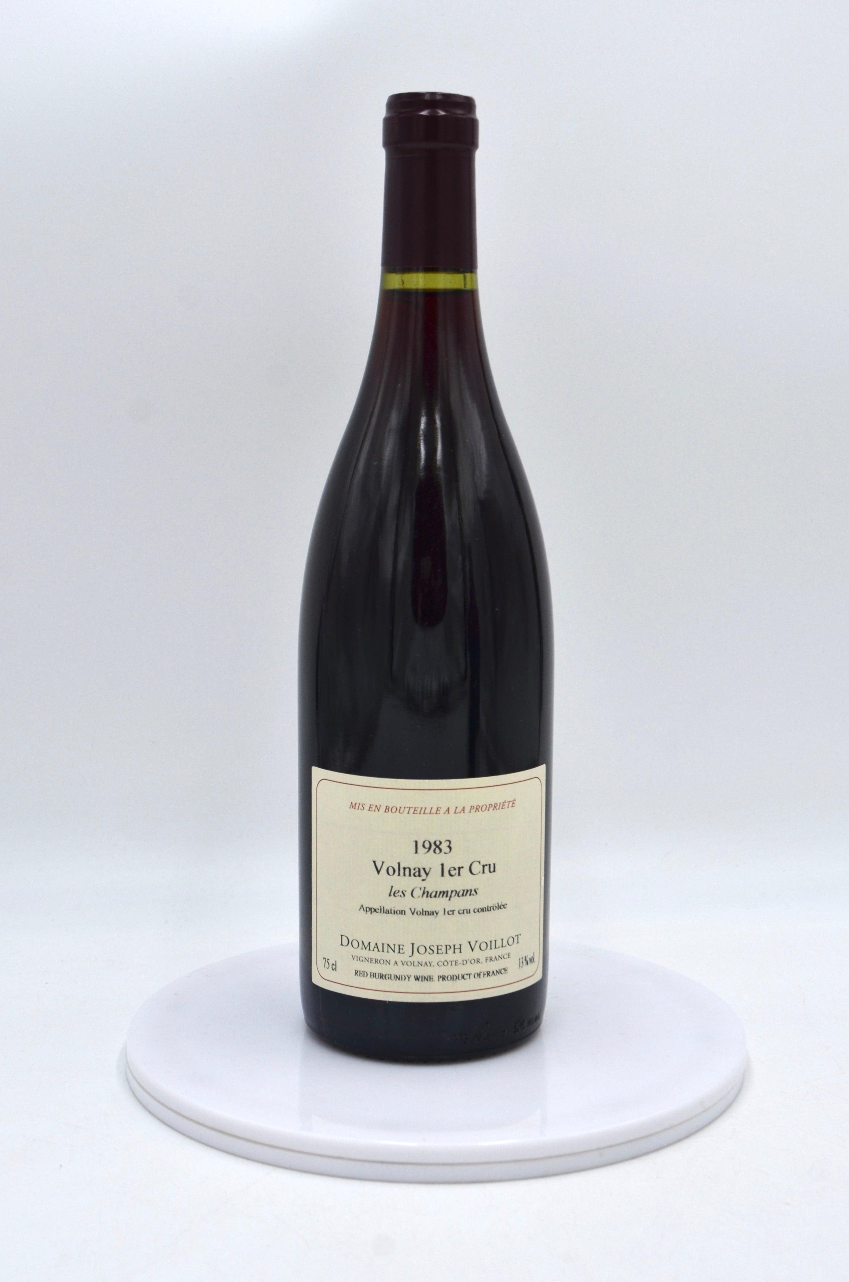 1983 Domaine Joseph Voillot Volnay, Les Champans, Premier Cru