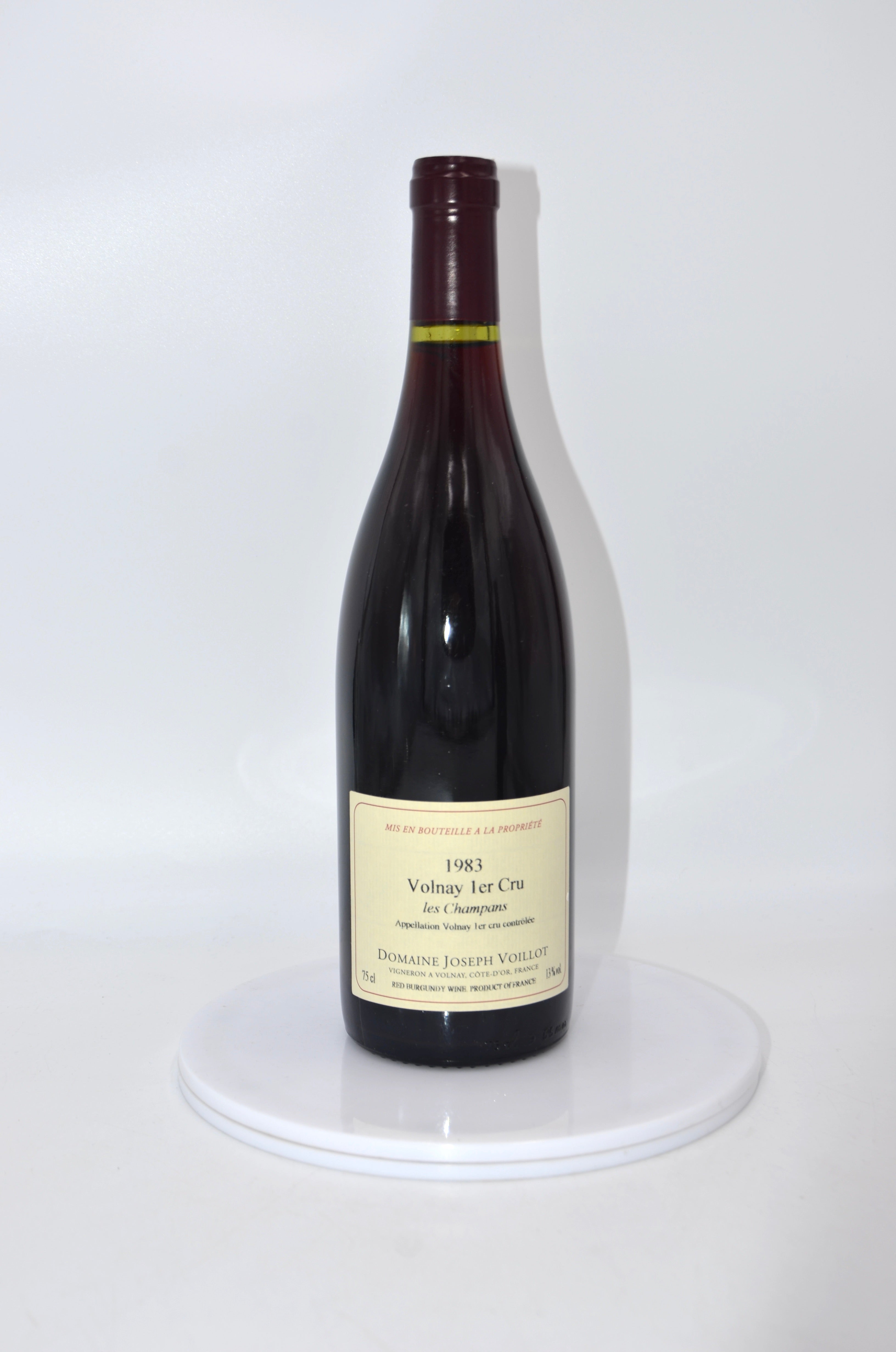 1983 Domaine Joseph Voillot Volnay, Les Champans, Premier Cru