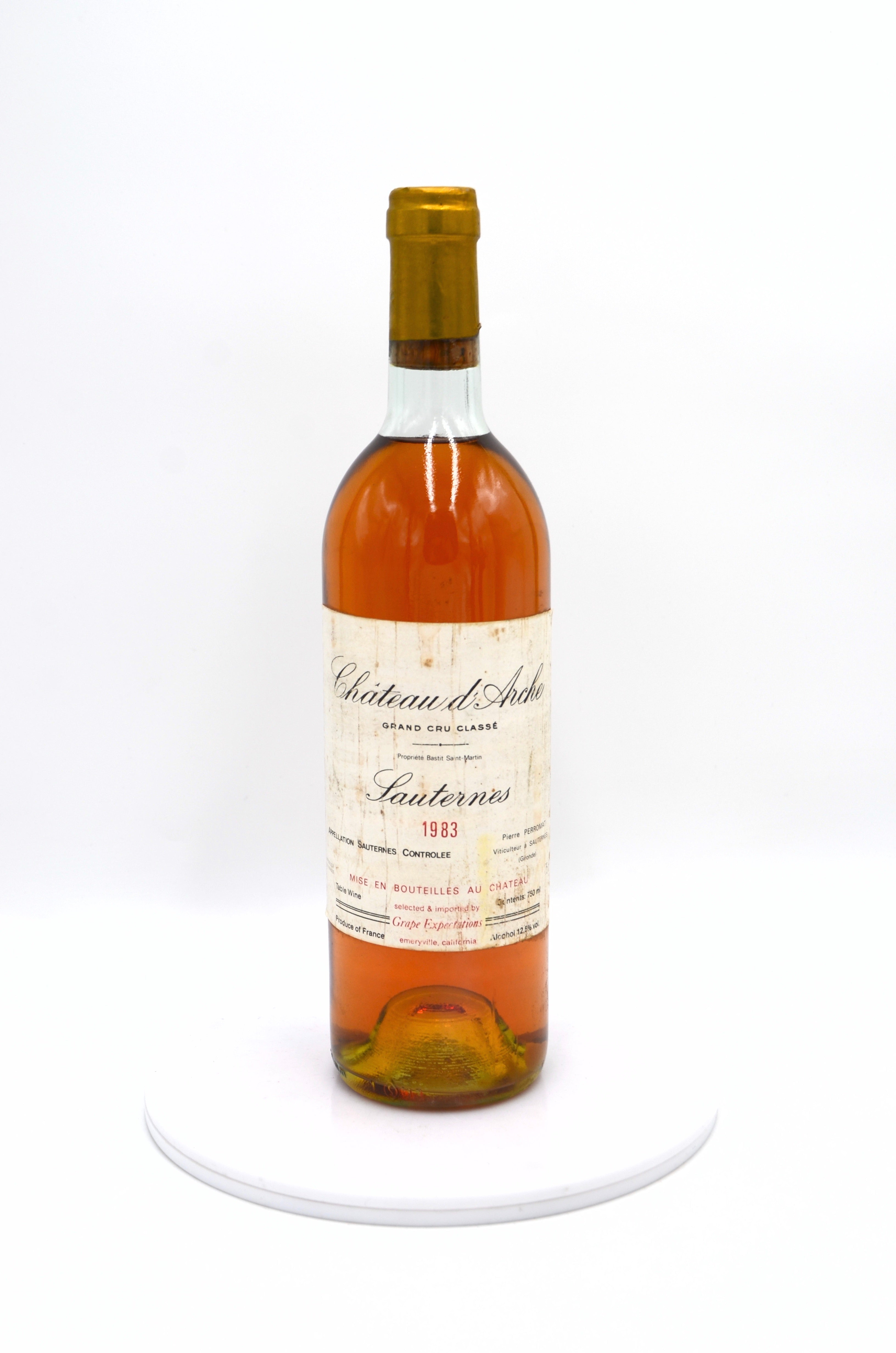 1983 Château d'Arche, Sauternes