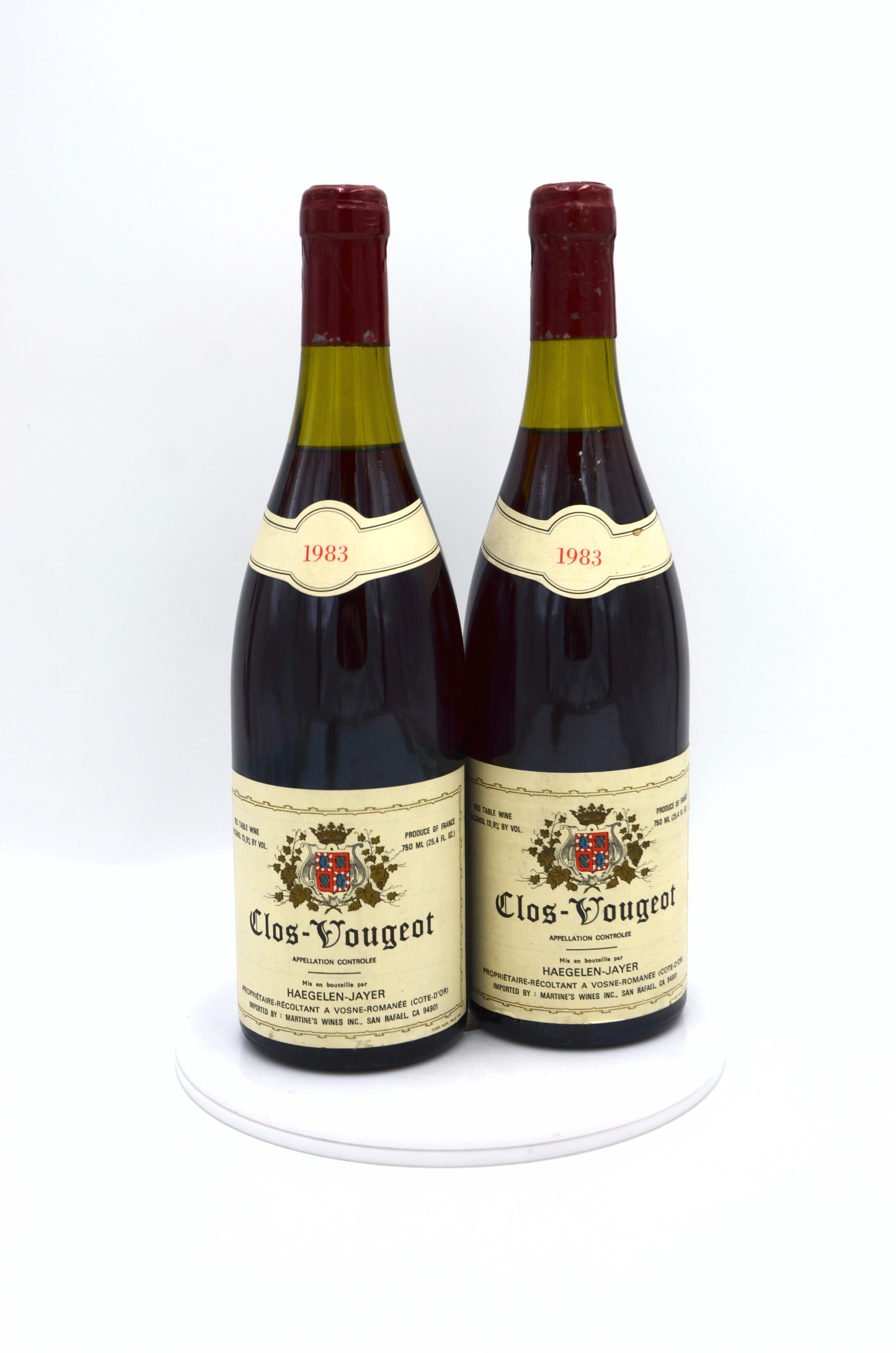 1983 Domaine Haegelen-Jayer Clos-Vougeot, Grand Cru