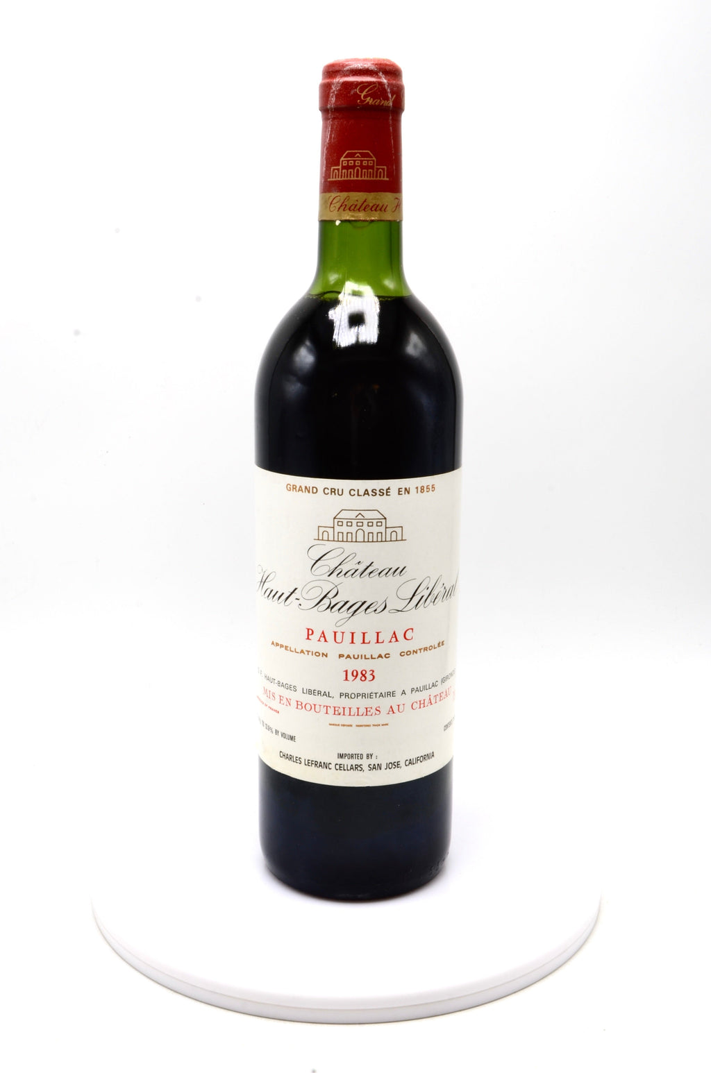 1983 Château Haut-Bages Liberal, Pauillac