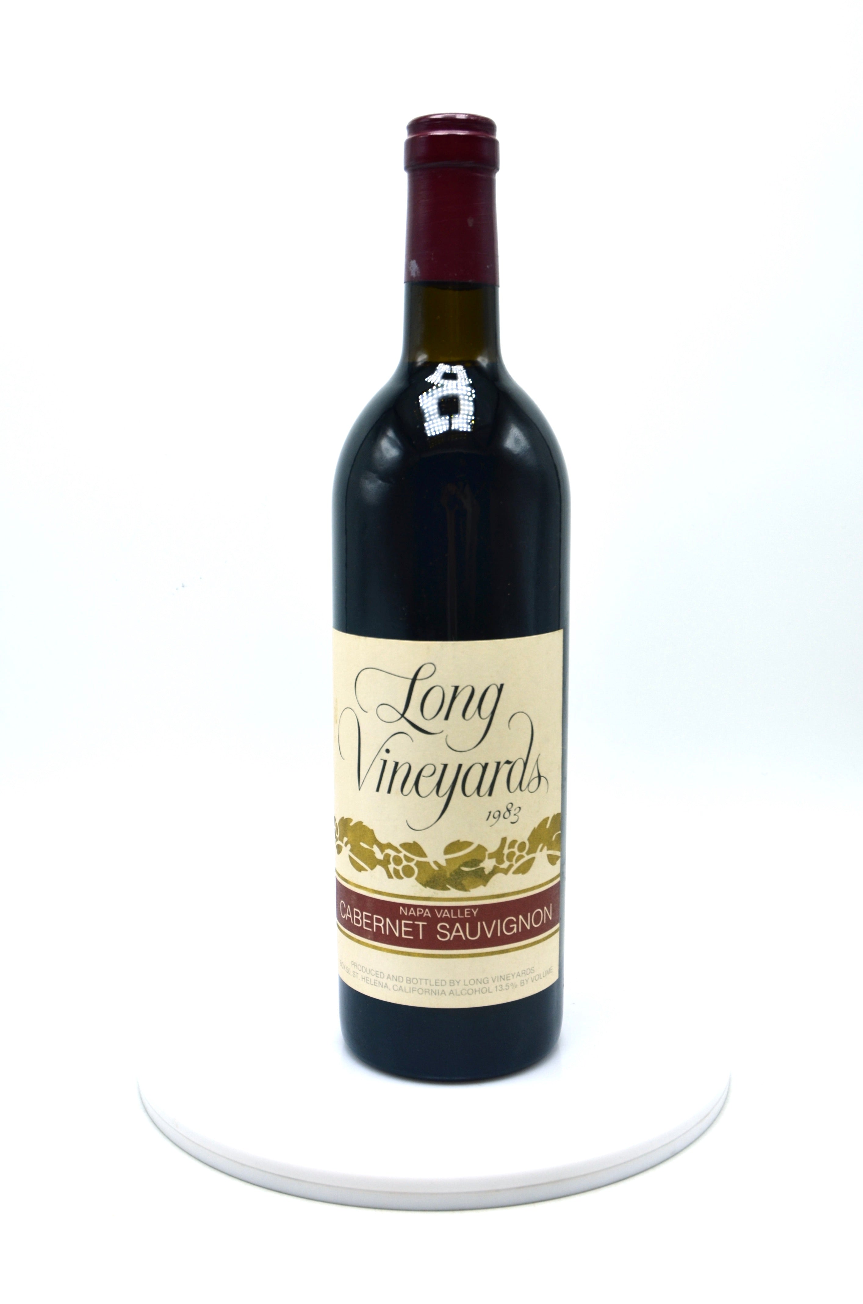 1983 Long Vineyards Cabernet Sauvignon, Napa Valley