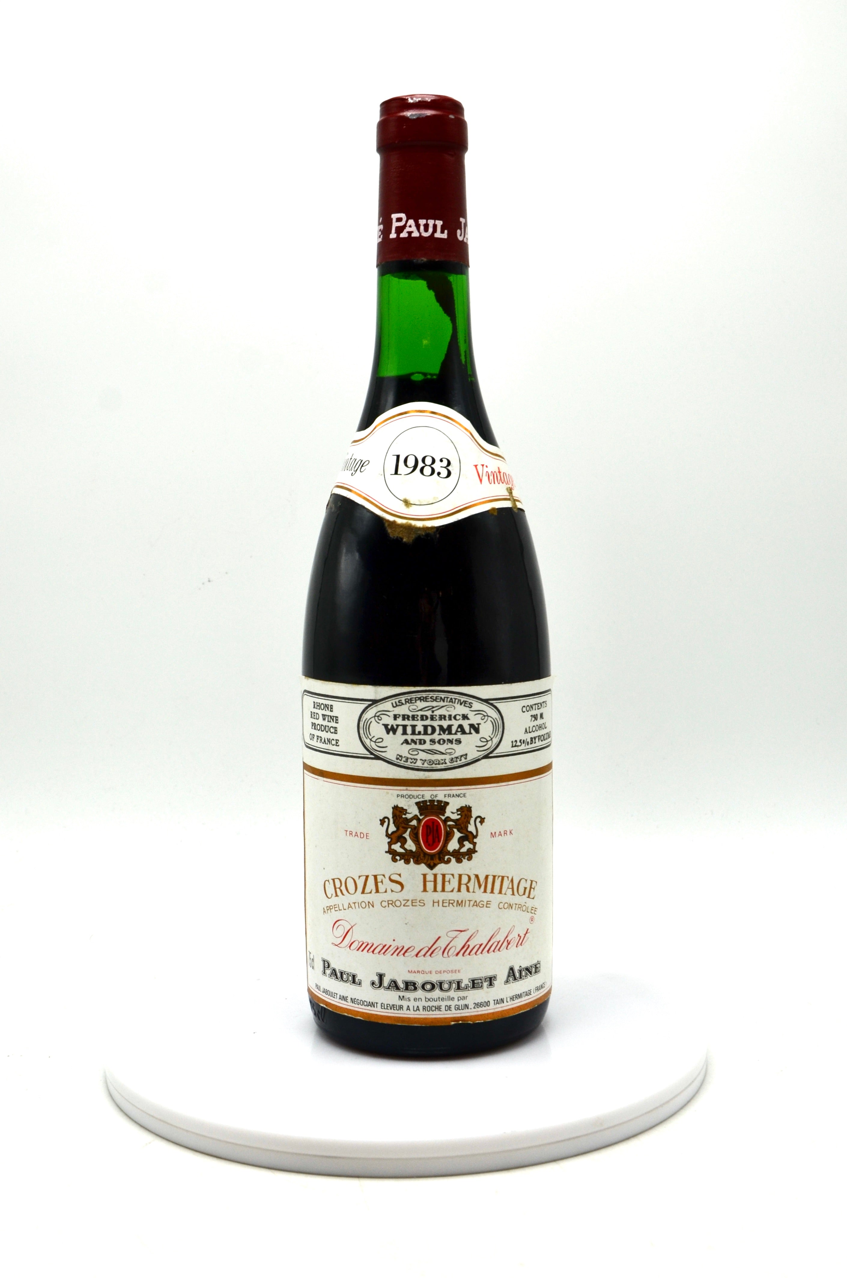 1983 Paul Jaboulet Aîné Crozes-Hermitage, Domaine de Thalabert