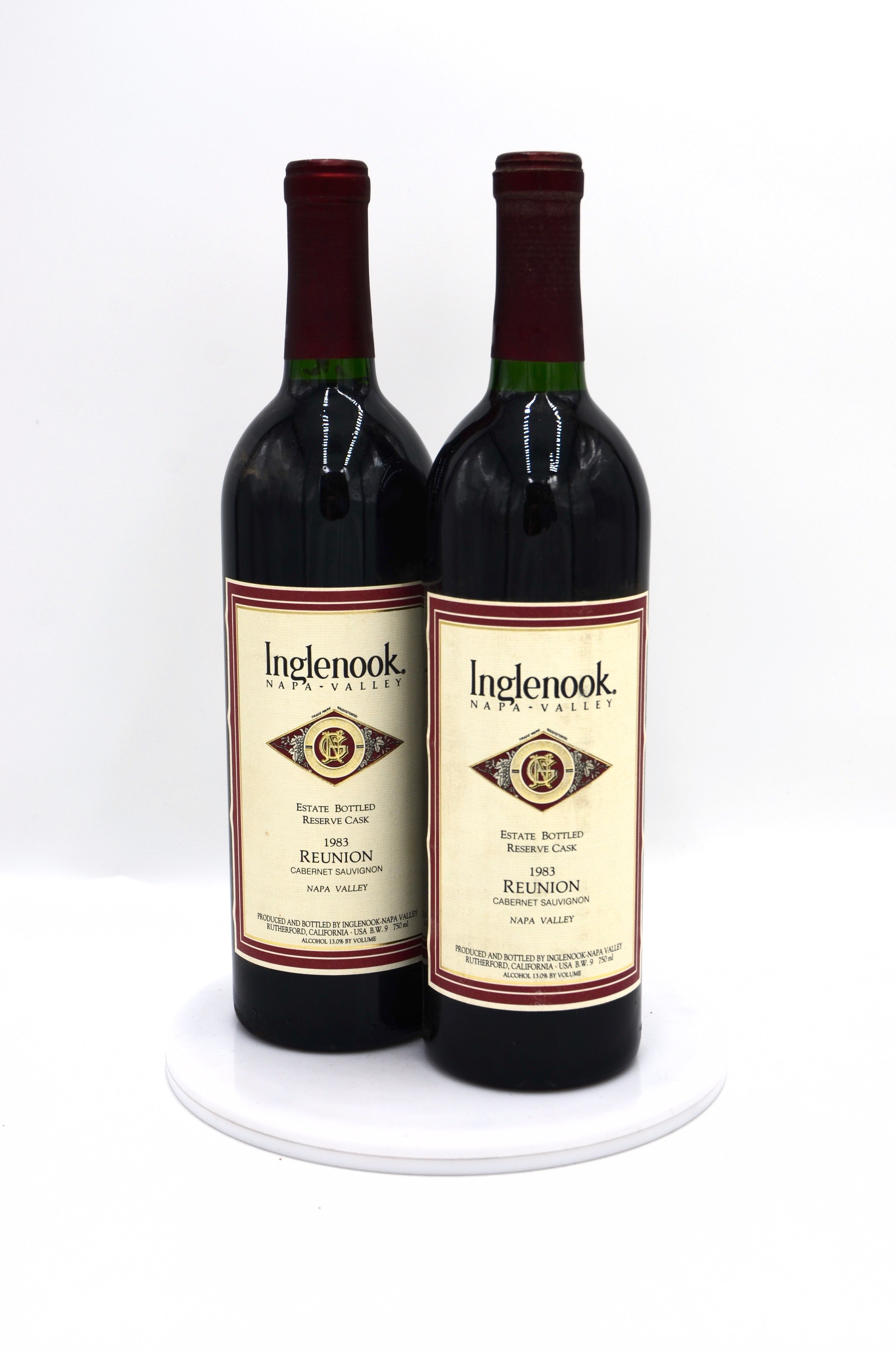 1983 Inglenook Estate Cabernet Sauvignon, Reunion Reserve Cask, Napa Valley