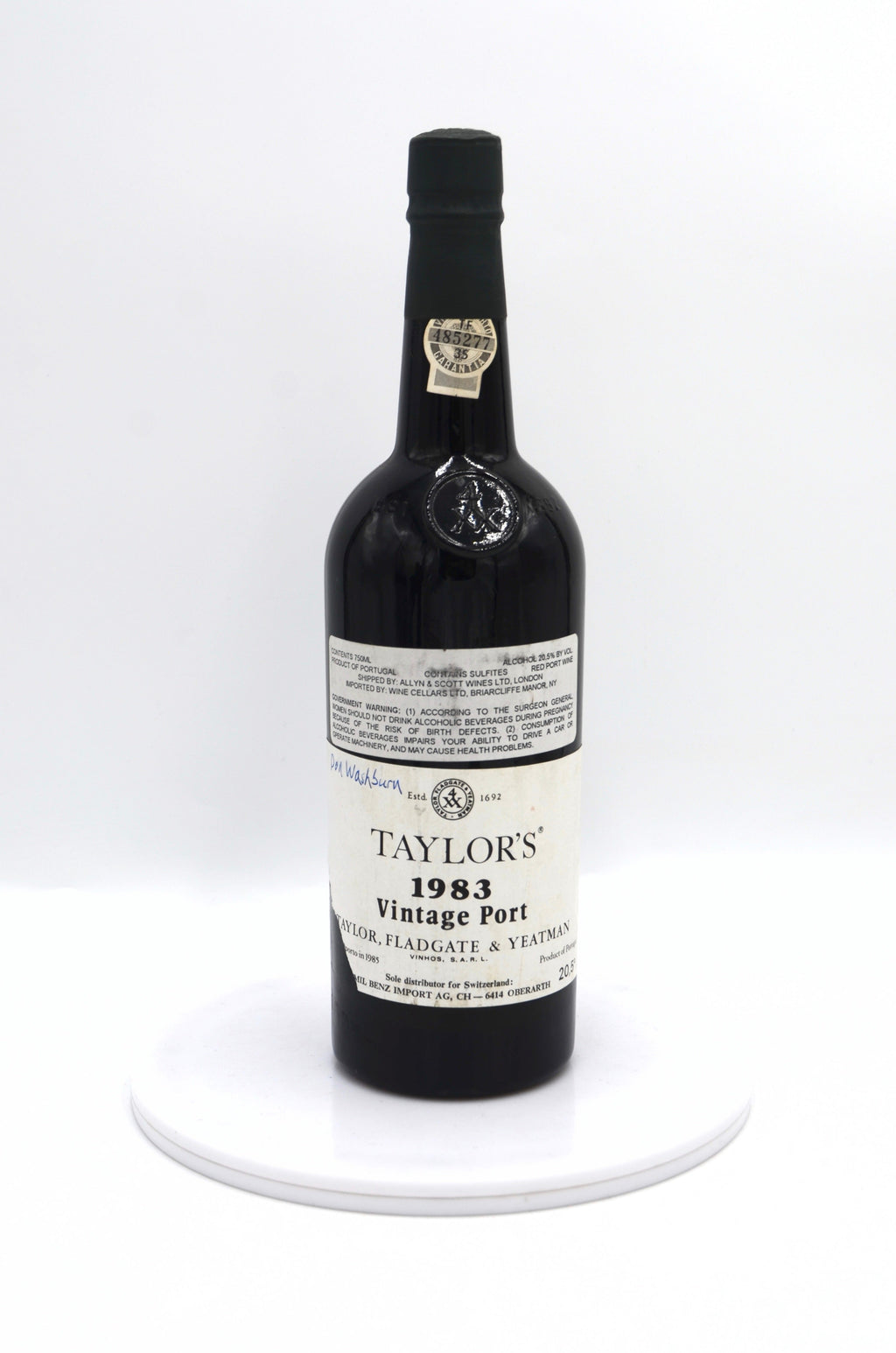 1983 Taylor Fladgate Vintage Port