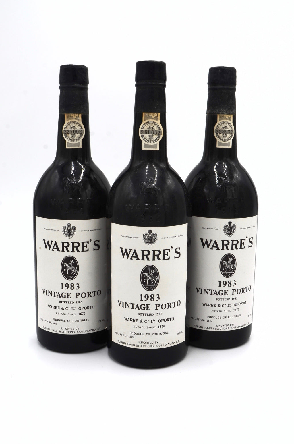 1983 Warre's Vintage Port