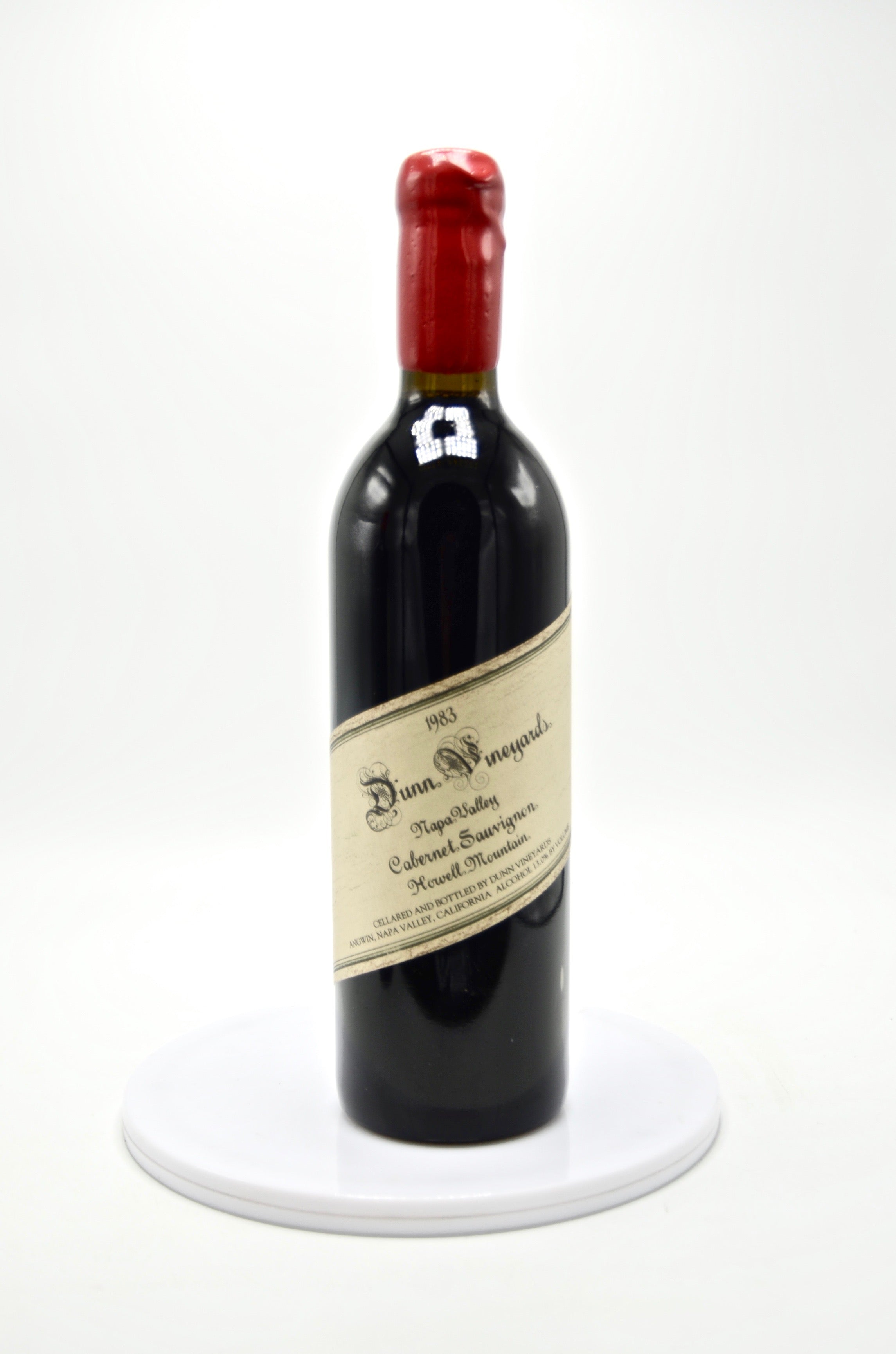 1983 Dunn Vineyards Cabernet Sauvignon, Howell Mountain