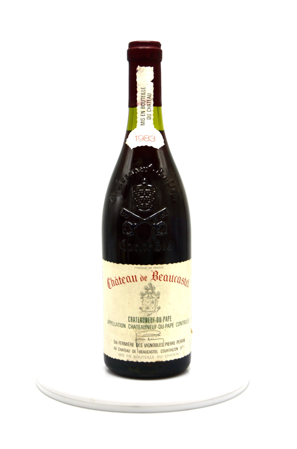 1983 Château de Beaucastel Châteauneuf du Pape
