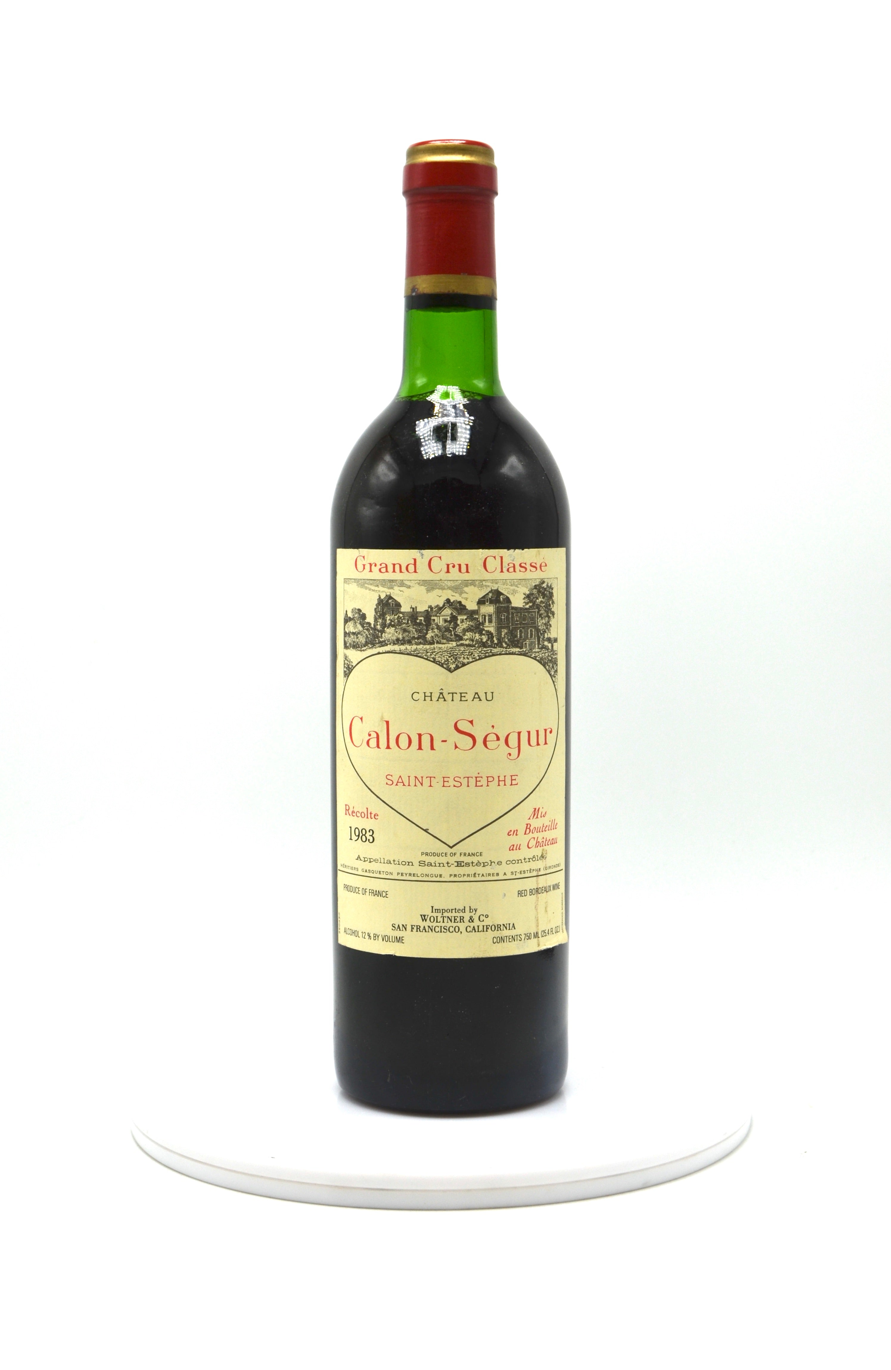 1983 Château Calon-Segur, St. Estephe