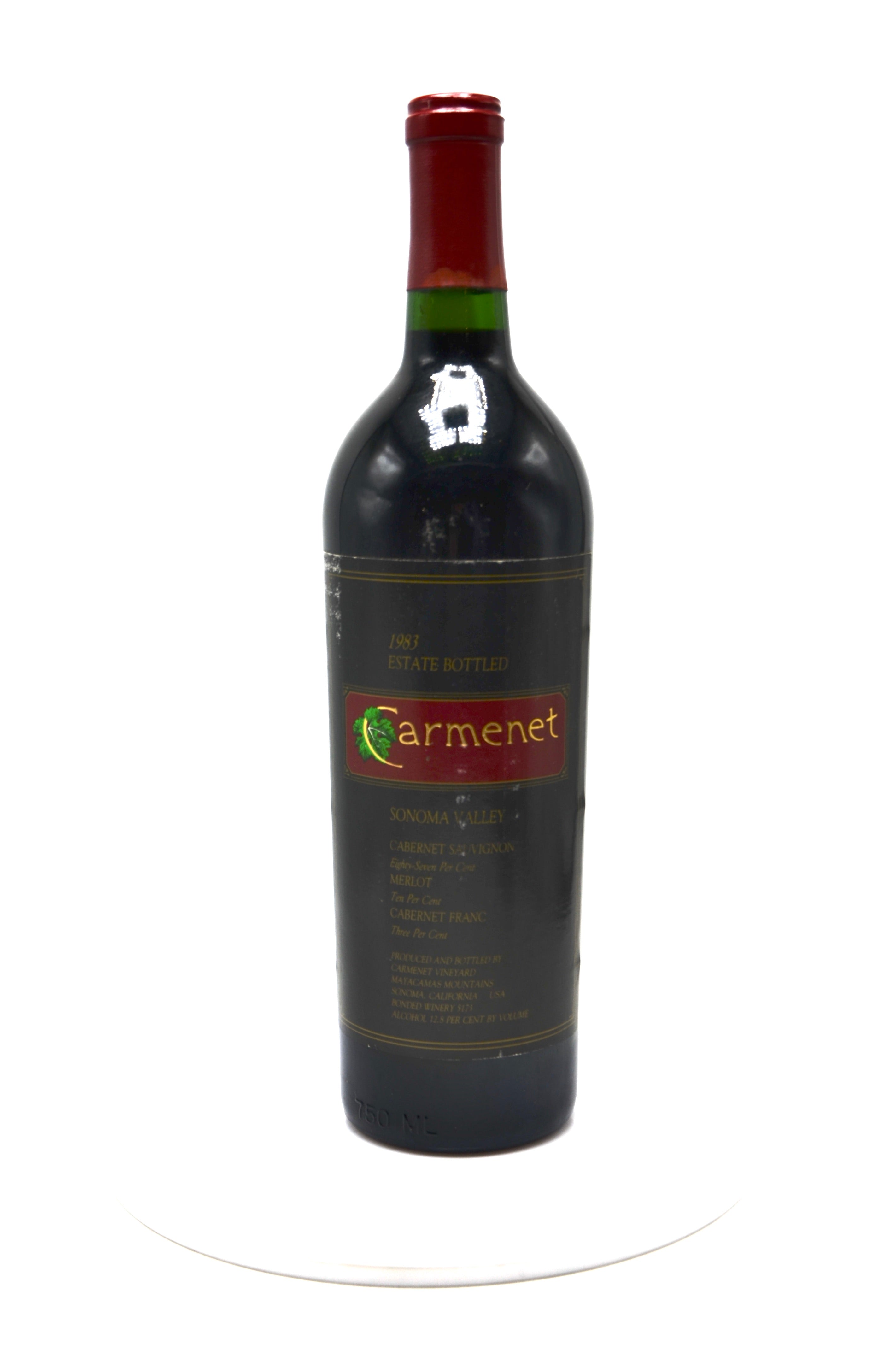 1983 Carmenet Estate Red, Sonoma Valley