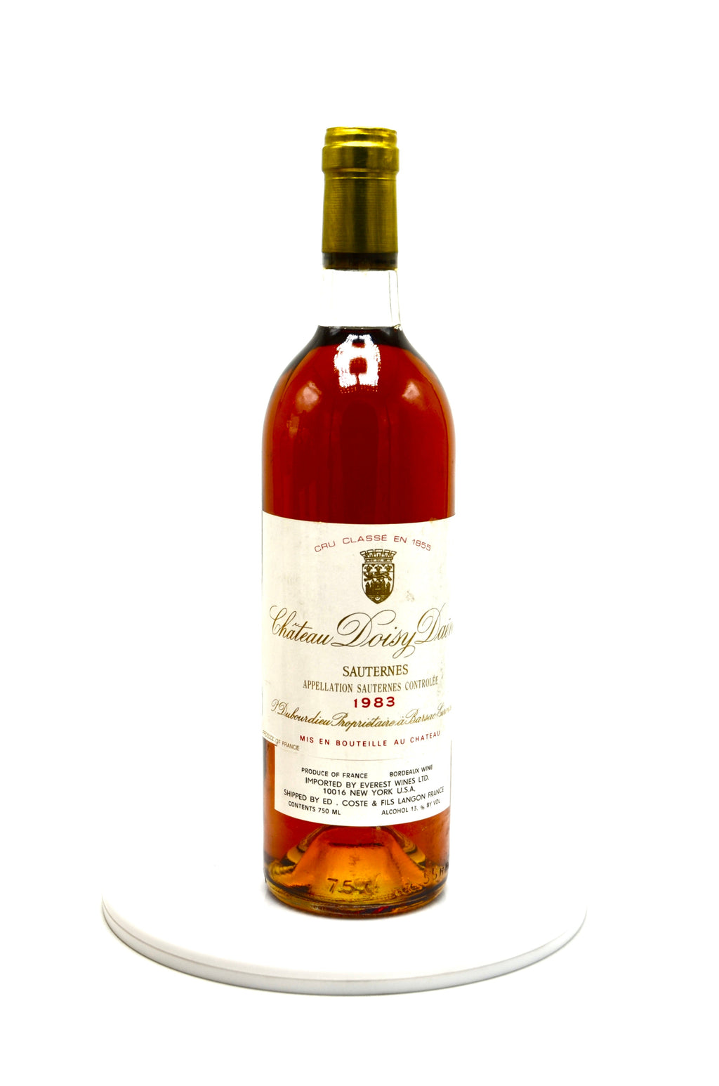 1983 Château Doisy-Daene, Barsac