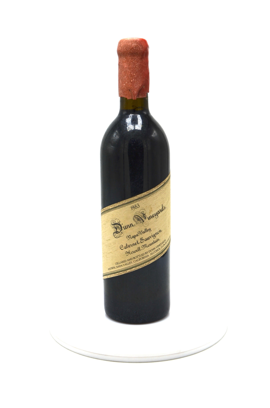 1983 Dunn Vineyards Cabernet Sauvignon, Howell Mountain