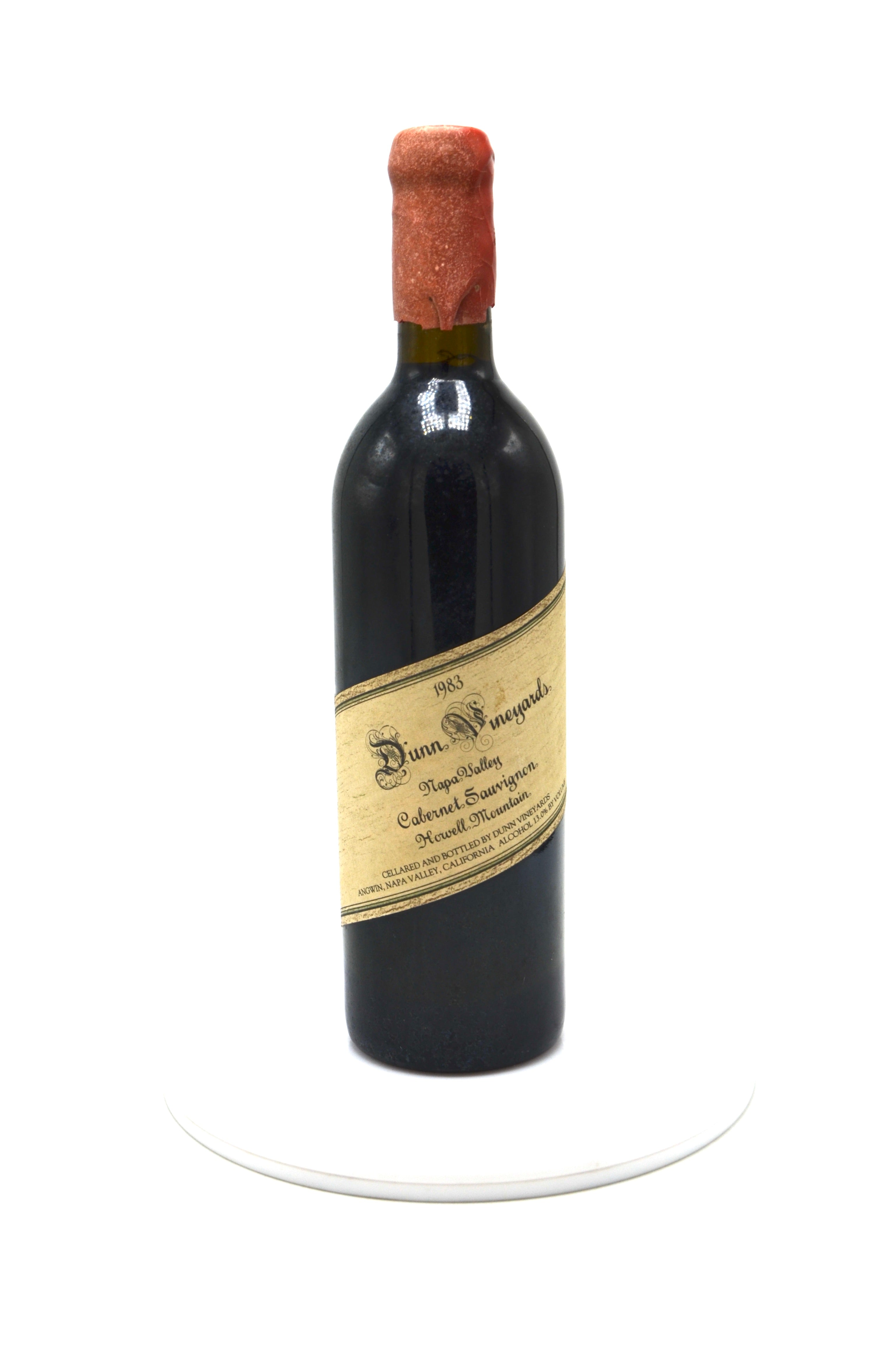 1983 Dunn Vineyards Cabernet Sauvignon, Howell Mountain