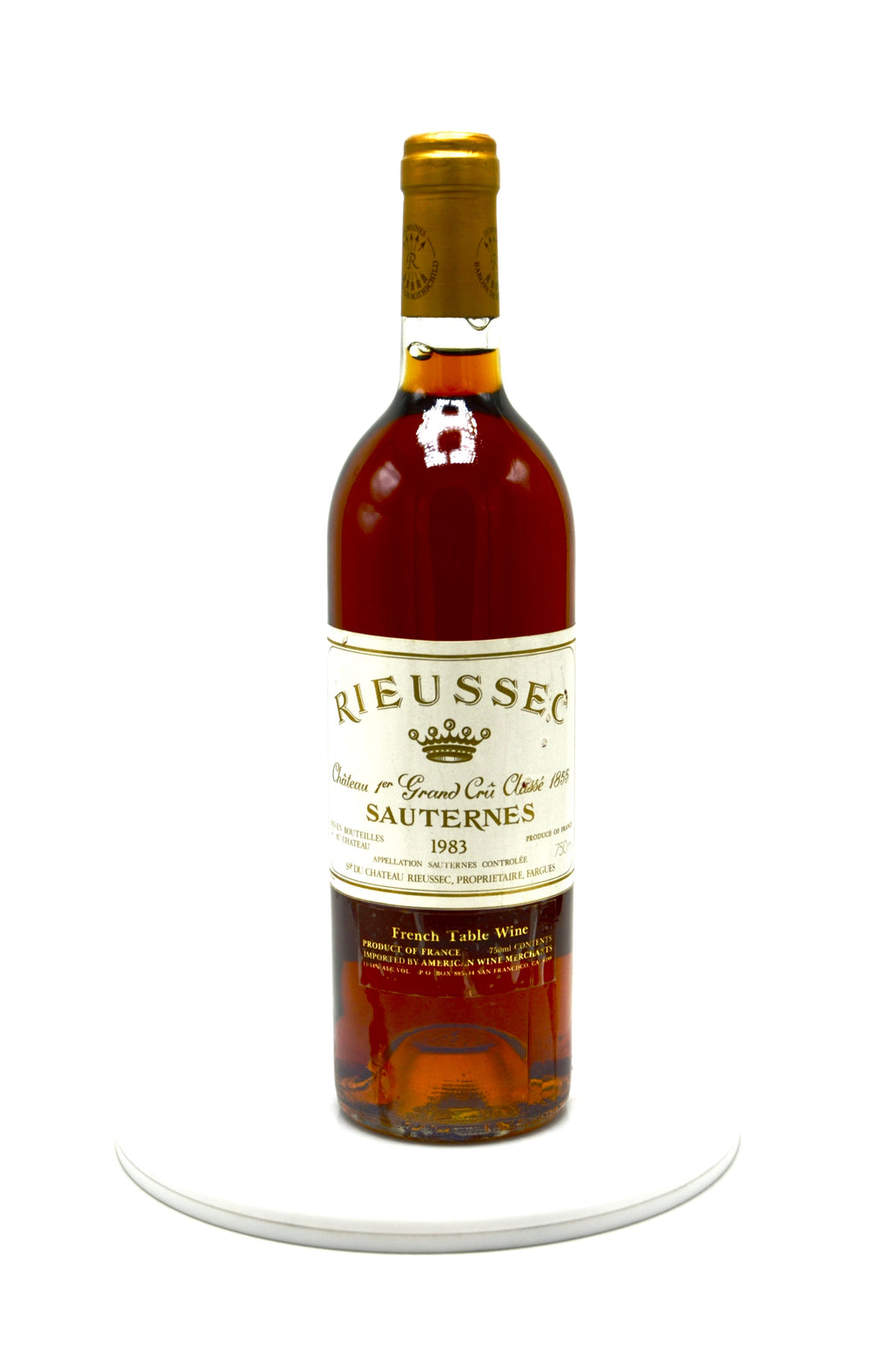 1983 Château Rieussec, Sauternes