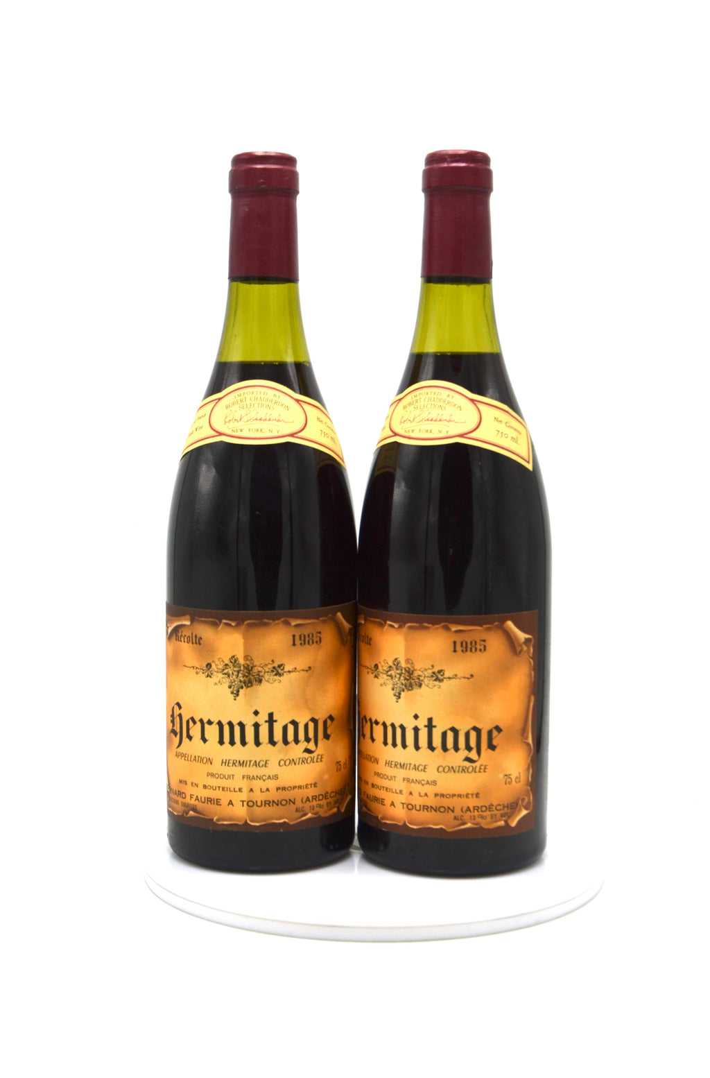 1985 Bernard Faurie Hermitage Rouge, Rhone