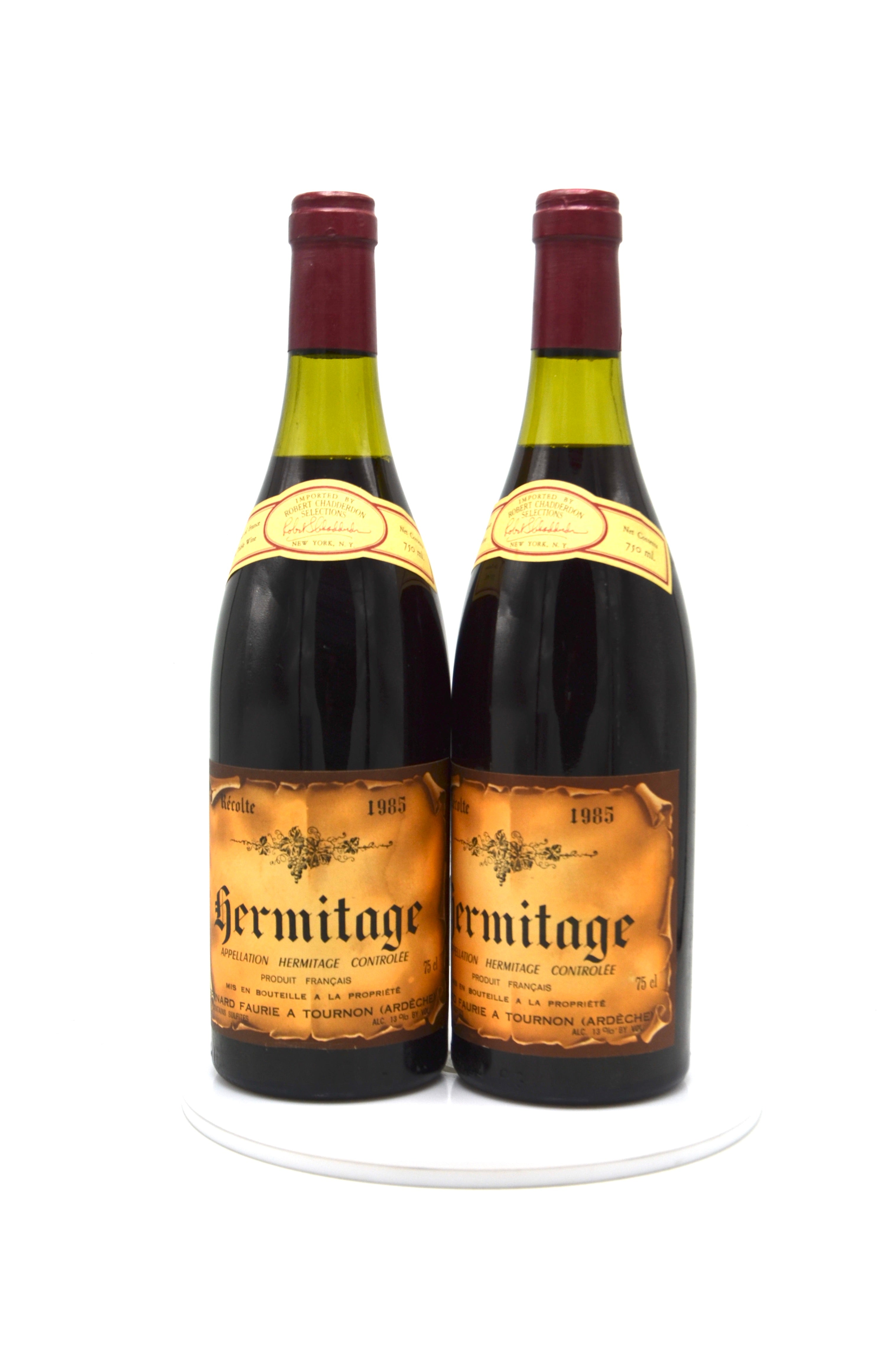 1985 Bernard Faurie Hermitage Rouge, Rhone