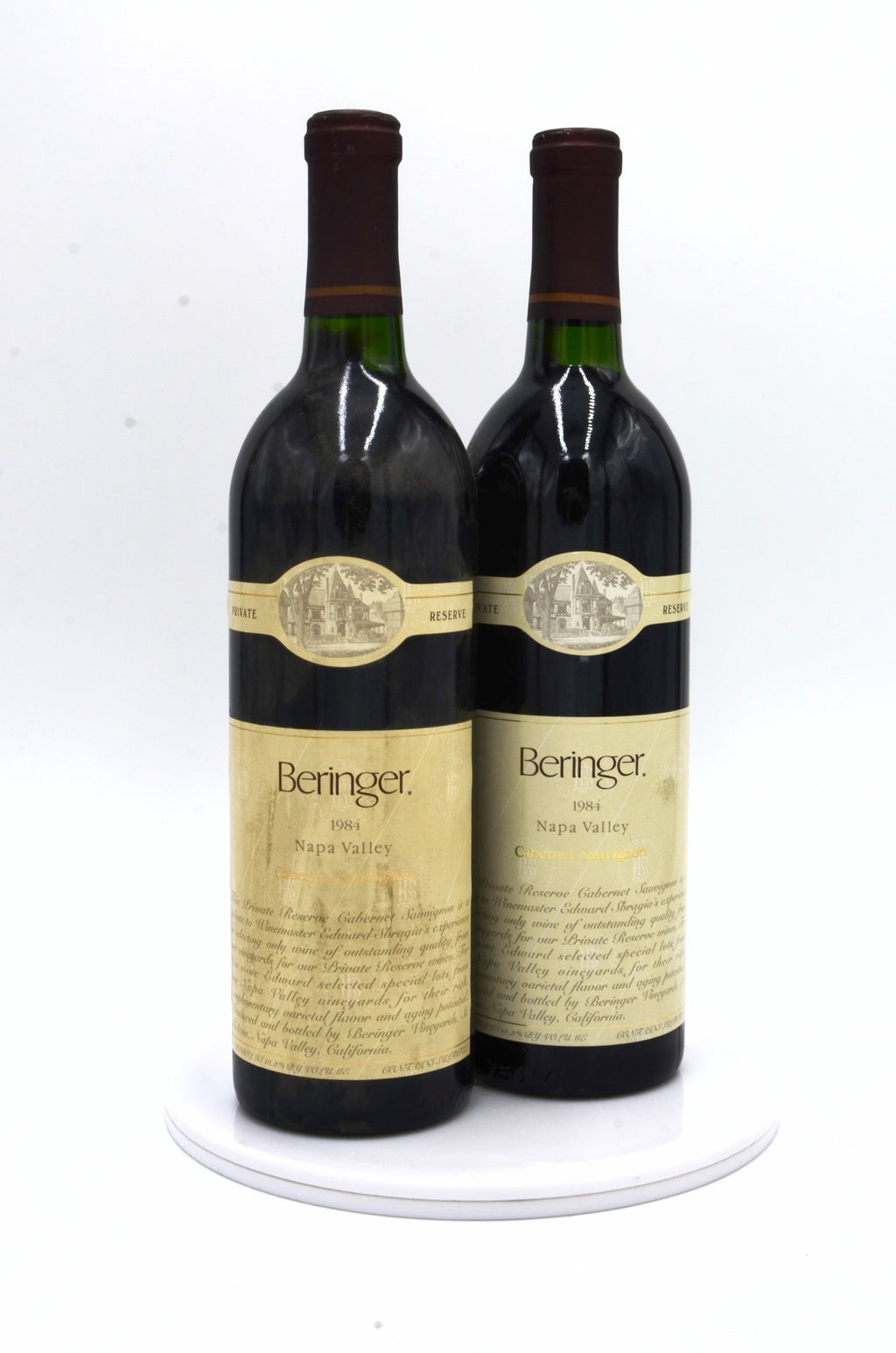 1984 Beringer Vineyards Private Reserve Cabernet Sauvignon, Napa Valley