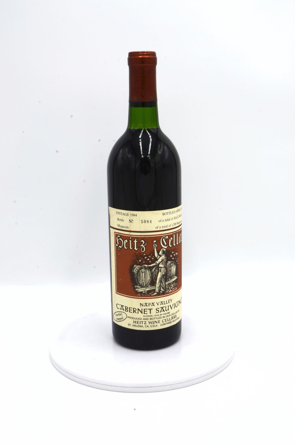 1984 Heitz Cellars Cabernet Sauvignon, Martha's Vineyard, Napa Valley