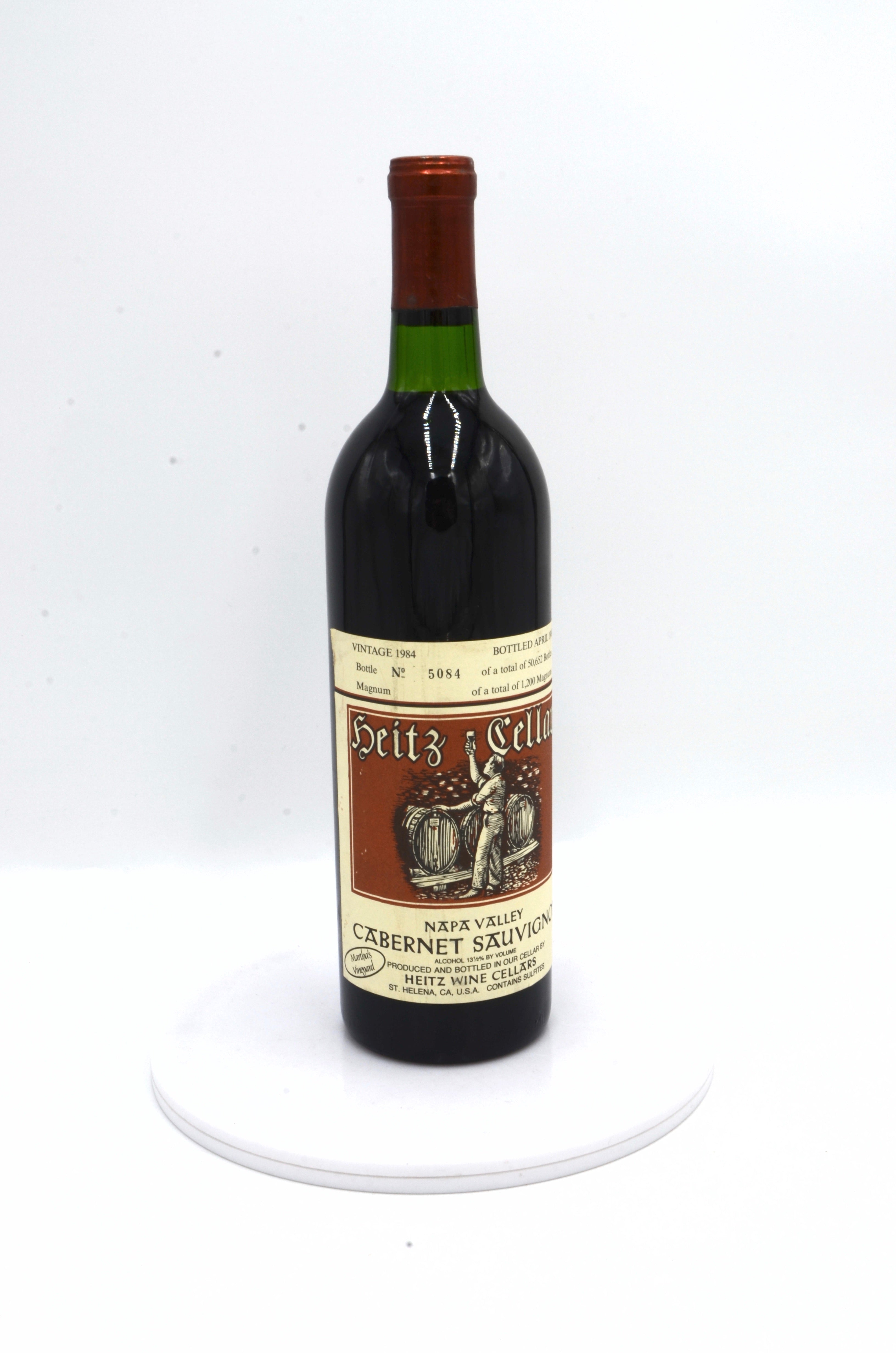 1984 Heitz Cellars Cabernet Sauvignon, Martha's Vineyard, Napa Valley