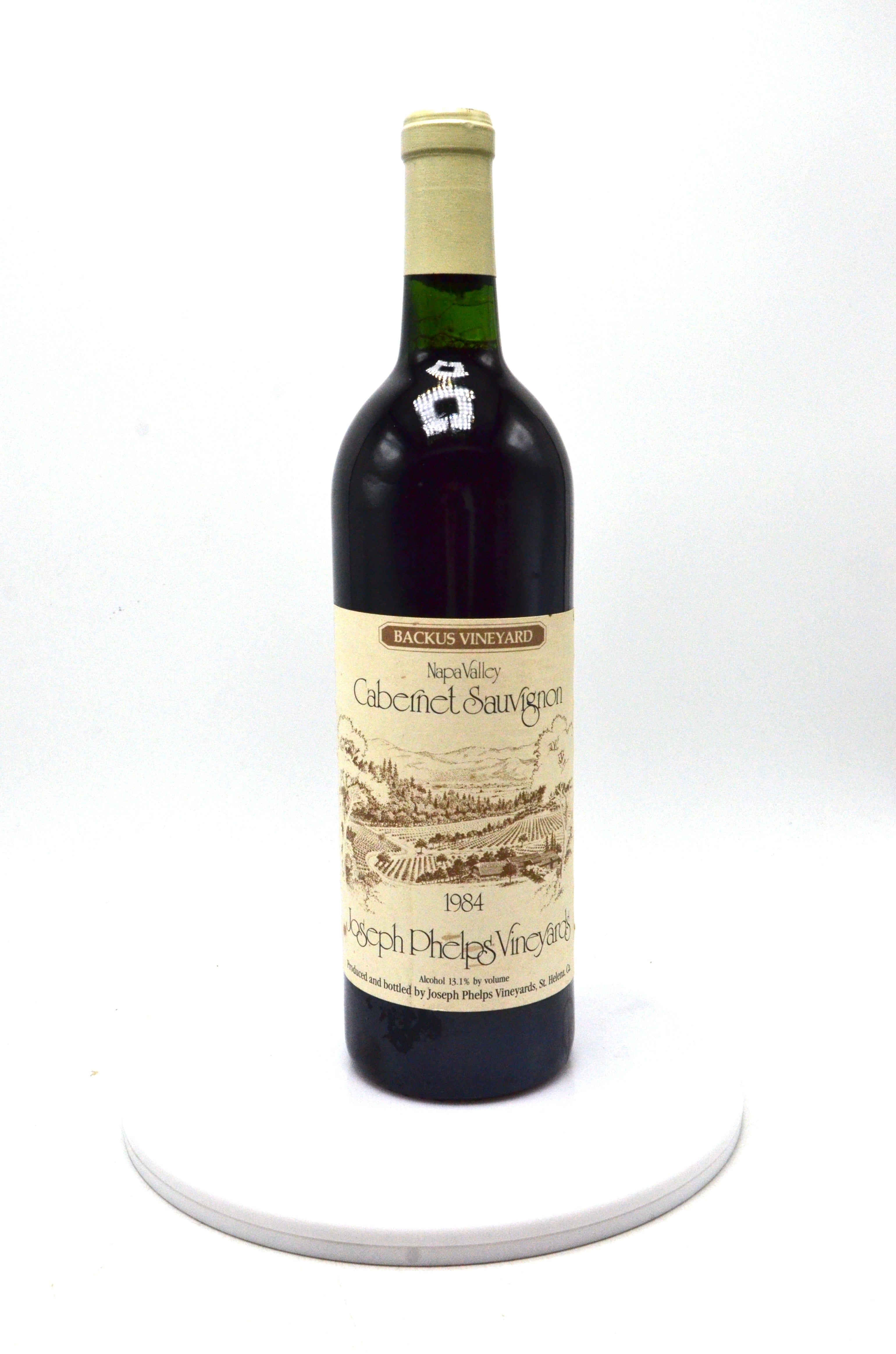 1984 Joseph Phelps Vineyards Cabernet Sauvignon, Backus Vineyard, Napa Valley