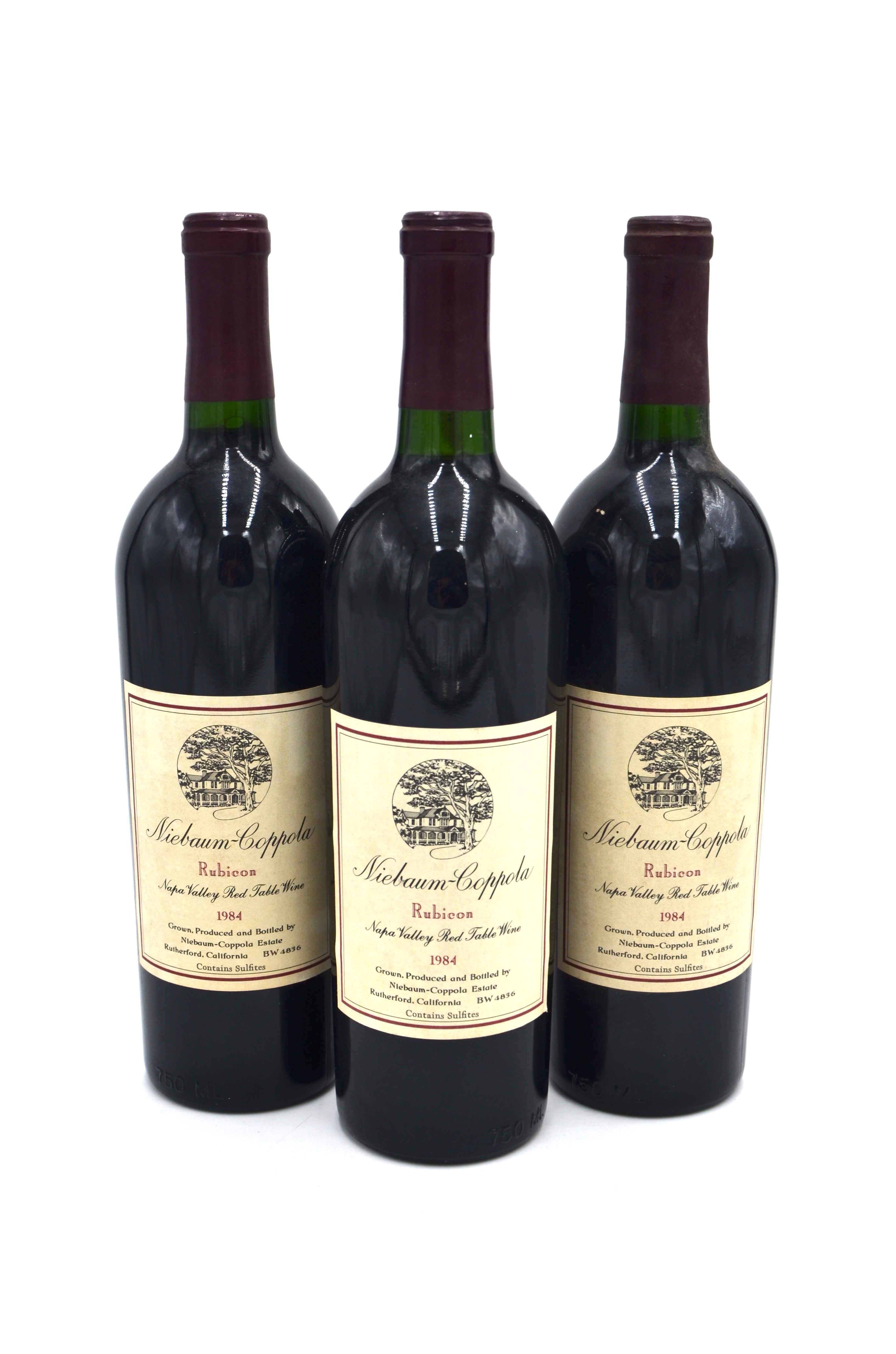 1984 Niebaum-Coppola Rubicon, Rutherford, Napa Valley