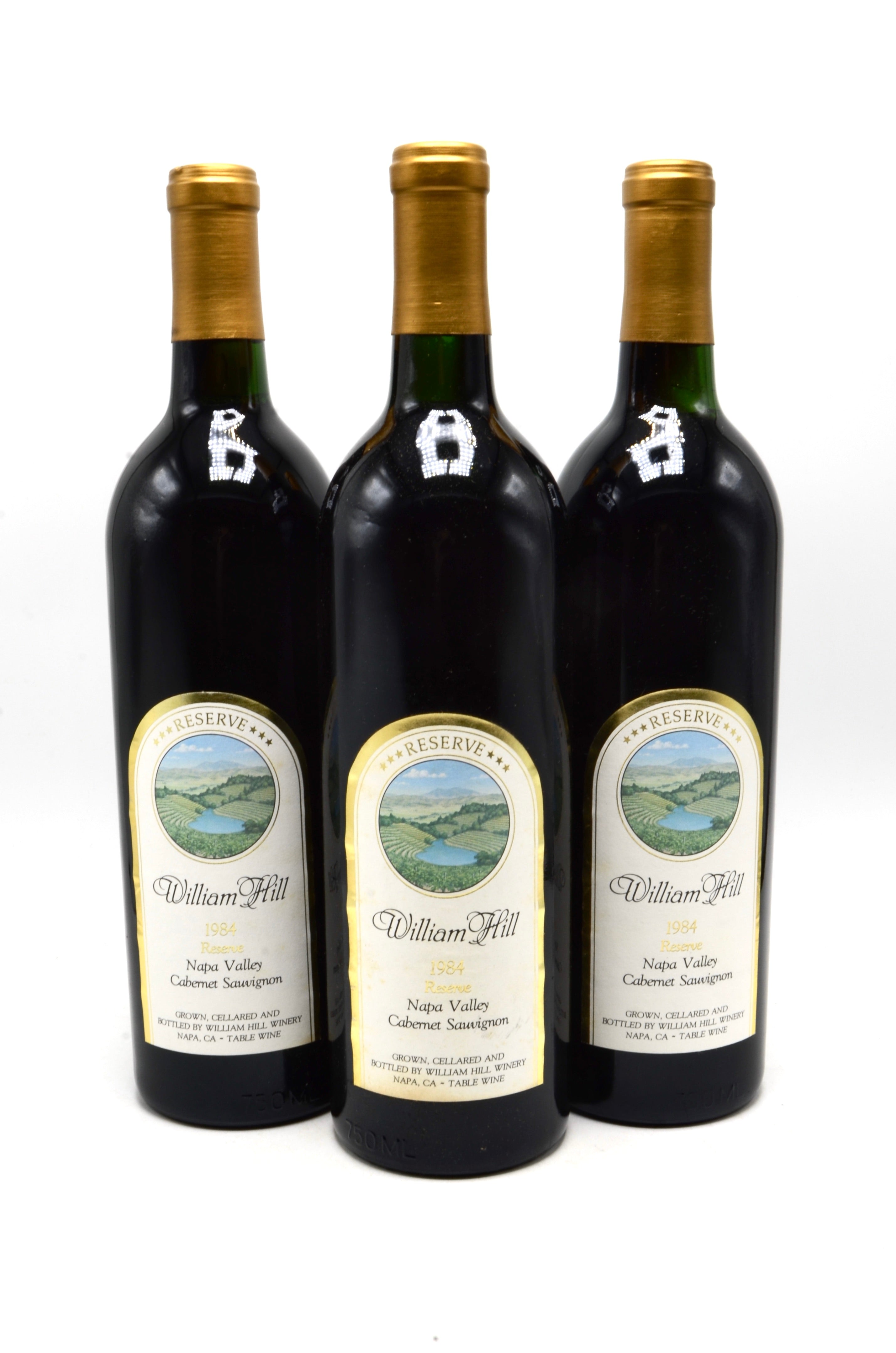 1984 William Hill Reserve Cabernet Sauvignon, Napa Valley
