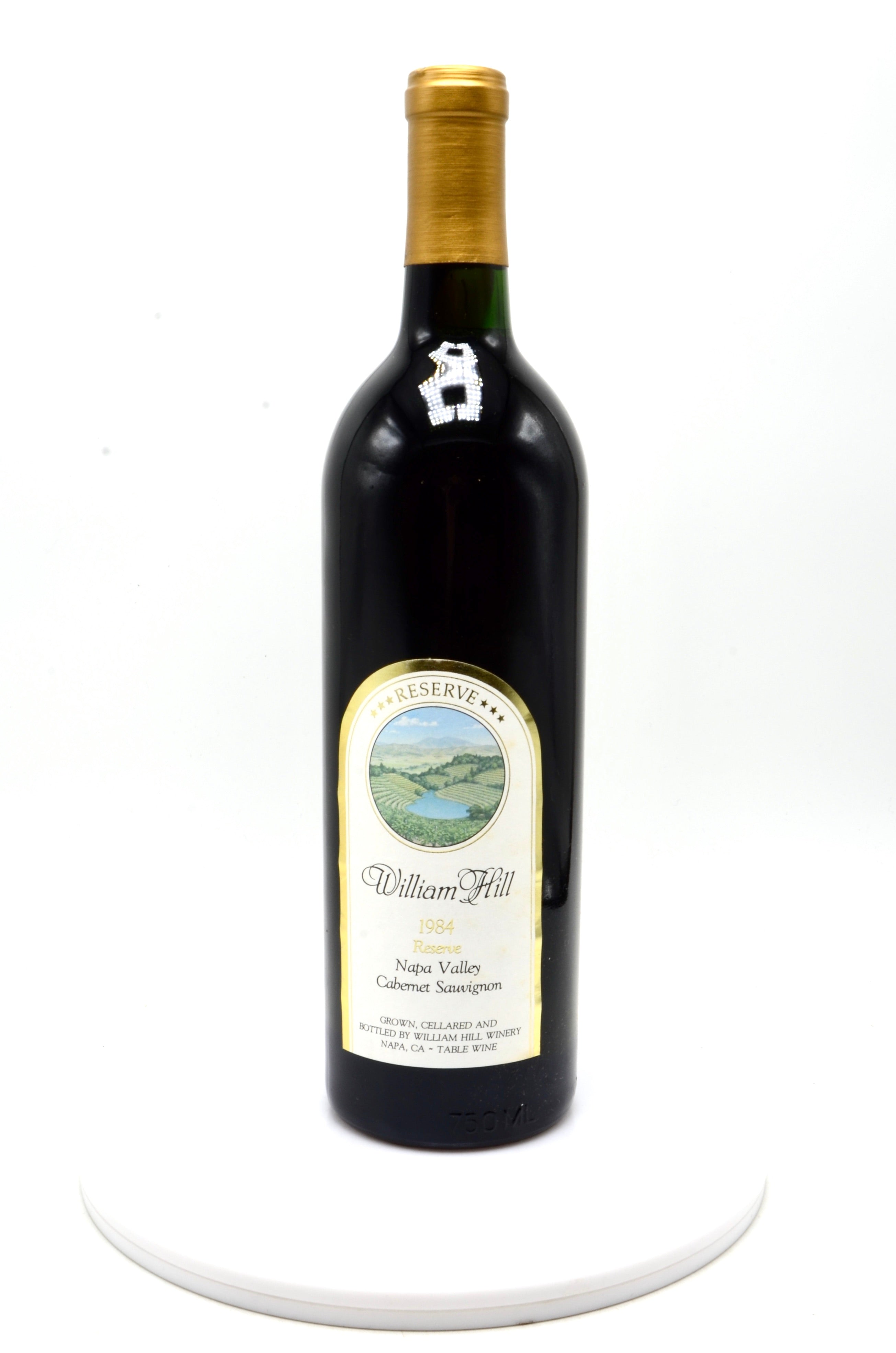 1984 William Hill Reserve Cabernet Sauvignon, Napa Valley