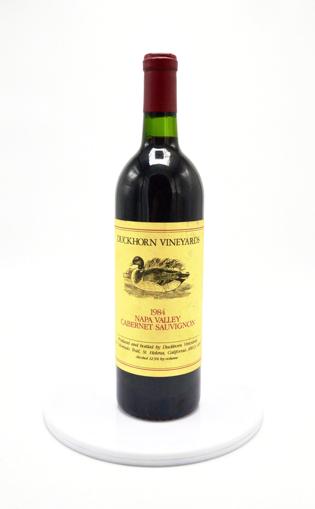 1984 Duckhorn Cabernet Sauvignon, Napa Valley
