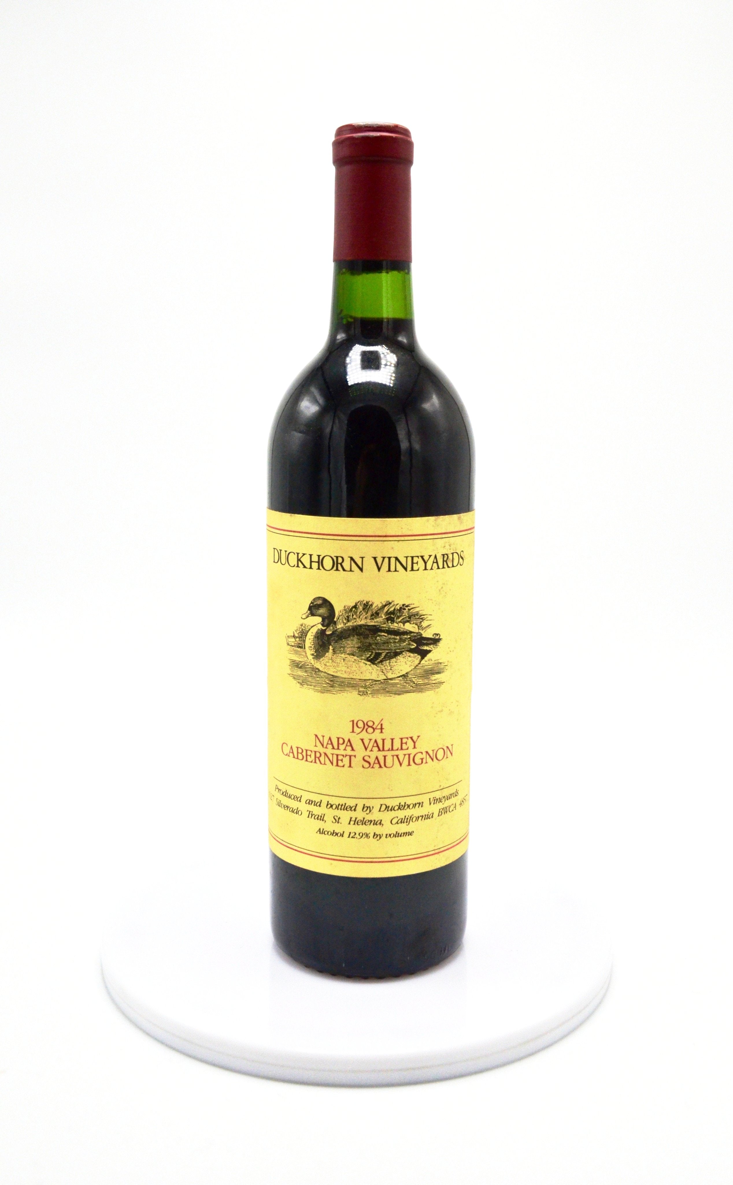1984 Duckhorn Cabernet Sauvignon, Napa Valley