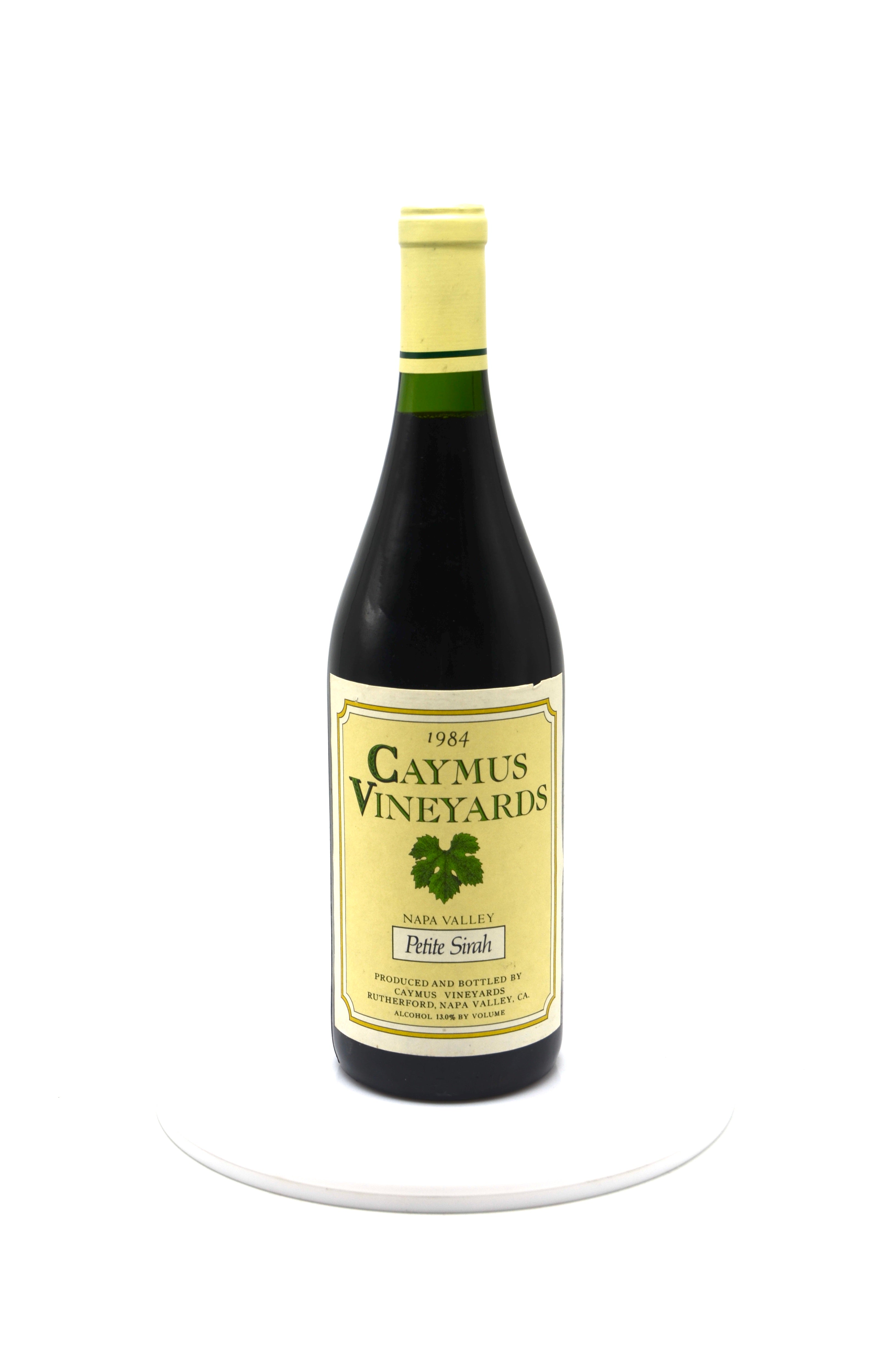 1984 Caymus Petite Sirah, Napa Valley
