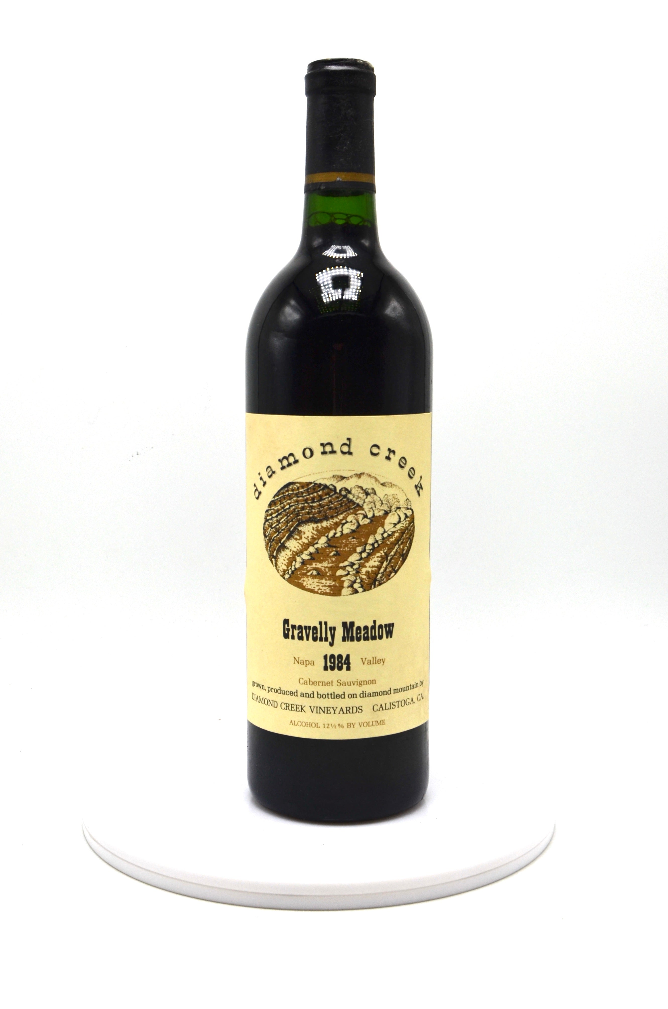 1984 Diamond Creek Cabernet Sauvignon, Gravelly Meadow, Napa Valley