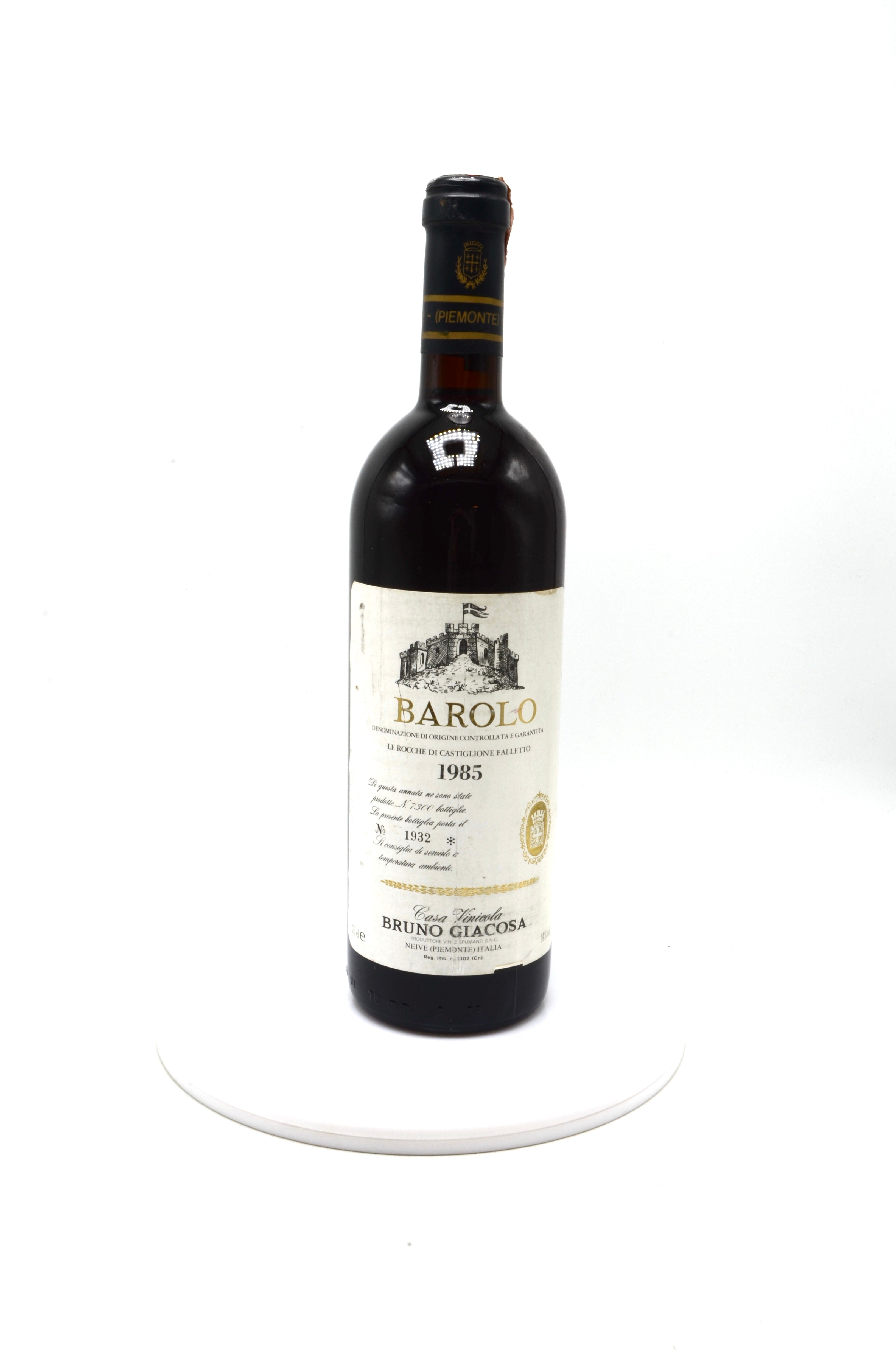 1985 Bruno Giacosa Barolo, Le Rocche del Falletto di Serralunga