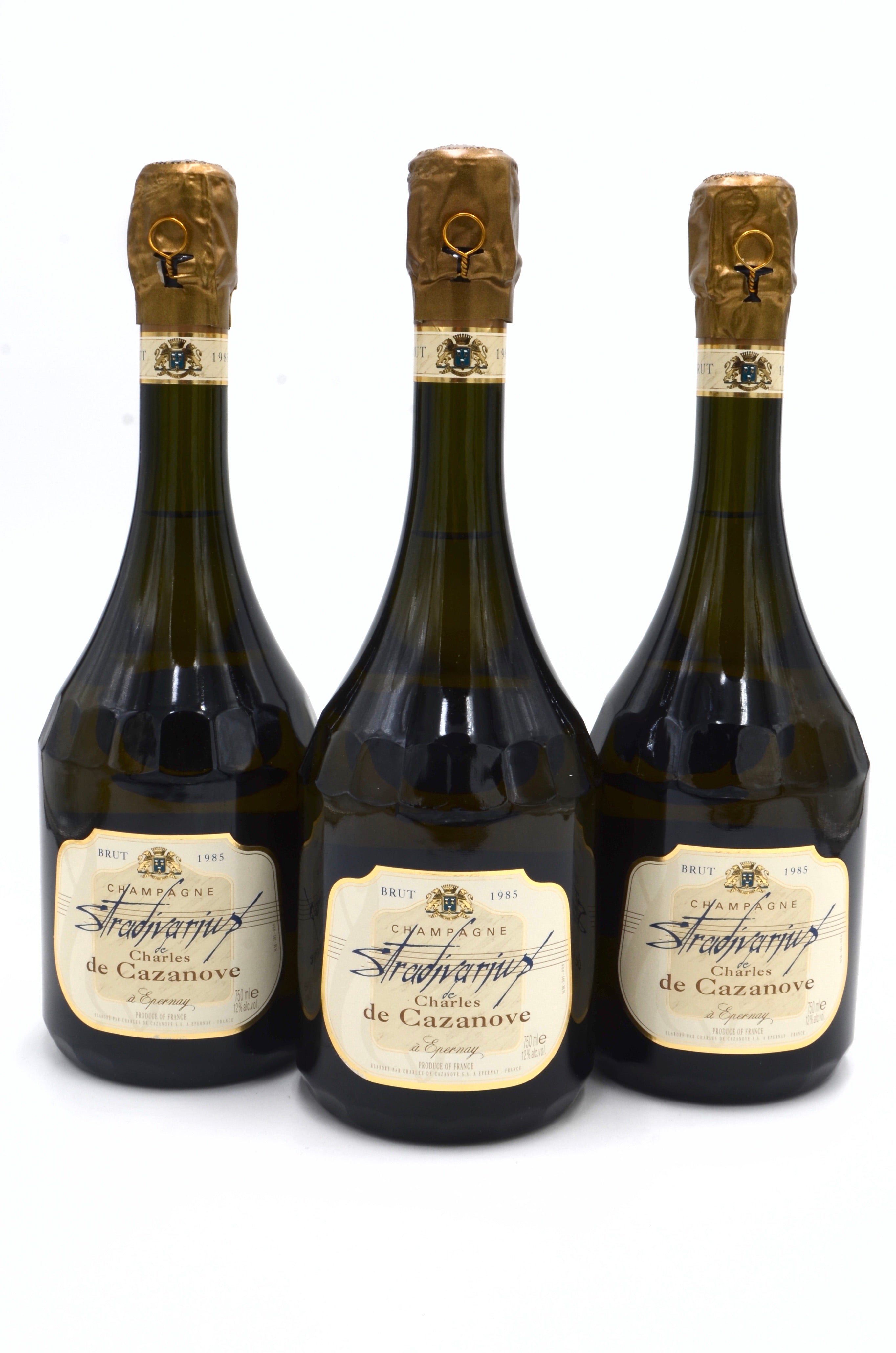 1985 Charles de Cazanove Stradivarius Vintage Brut Champagne