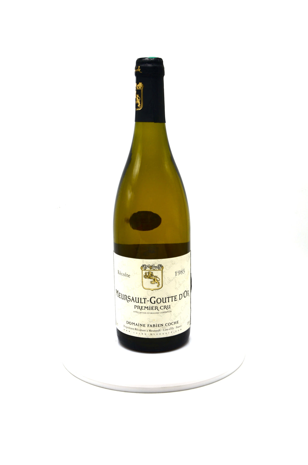 1985 Domaine Fabien Coche Meursault-Goutte d'Or, Premier Cru