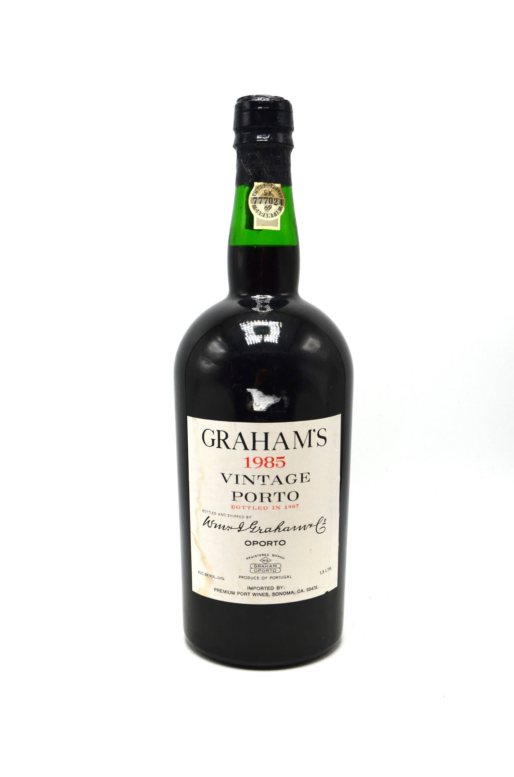 1985 Graham’s Vintage Port (magnum)