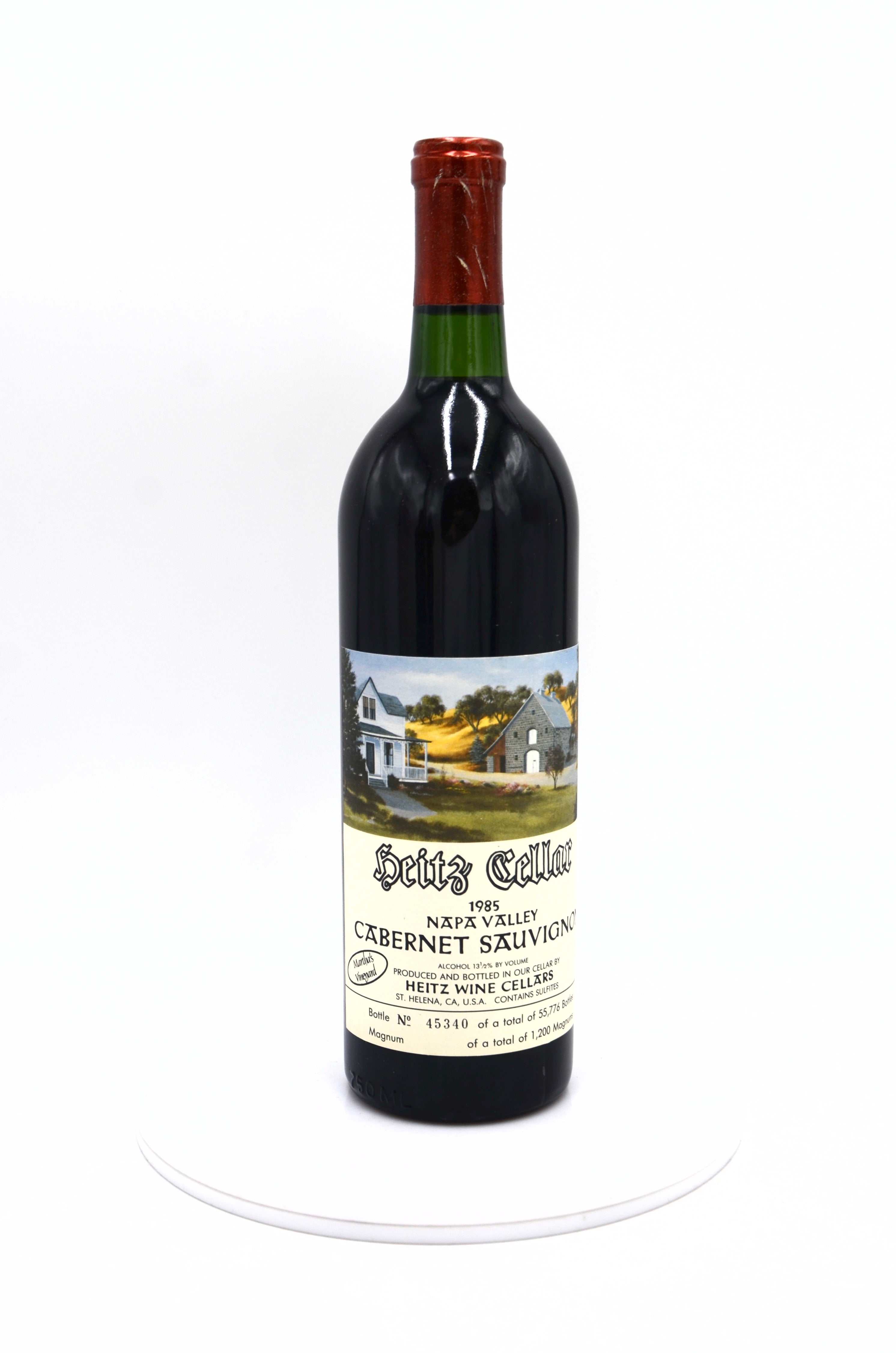 1985 Heitz Cellars Cabernet Sauvignon, Martha's Vineyard, Napa Valley