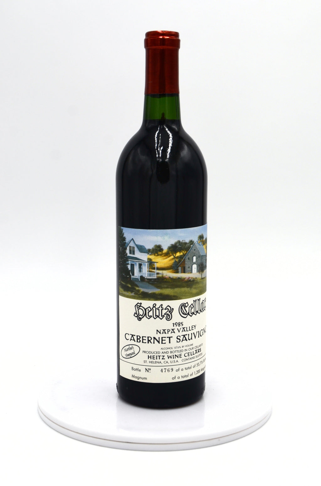 1985 Heitz Cellars Cabernet Sauvignon, Martha's Vineyard, Napa Valley