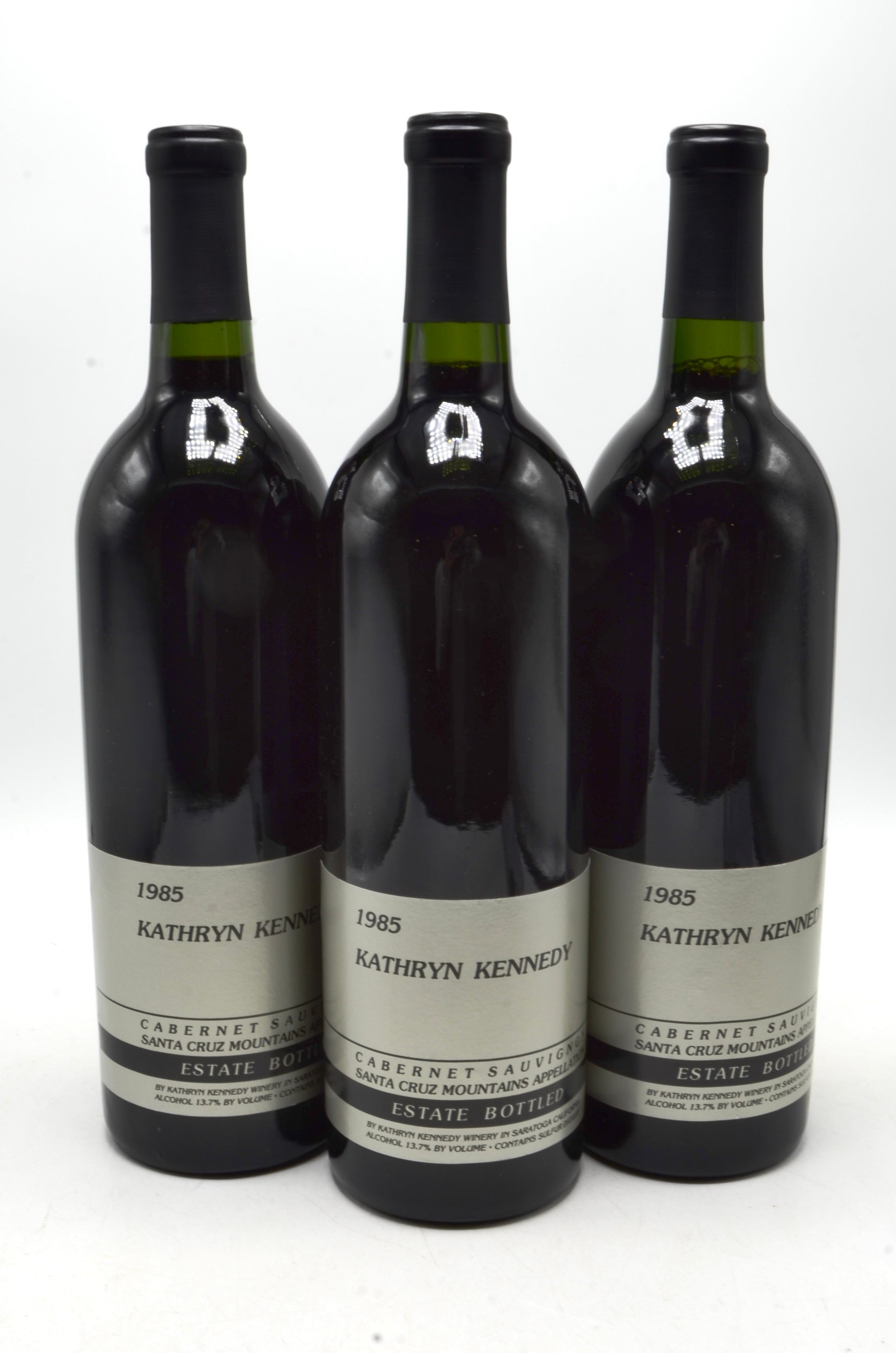 1985 Kathryn Kennedy Winery Cabernet Sauvignon, Santa Cruz Mountains