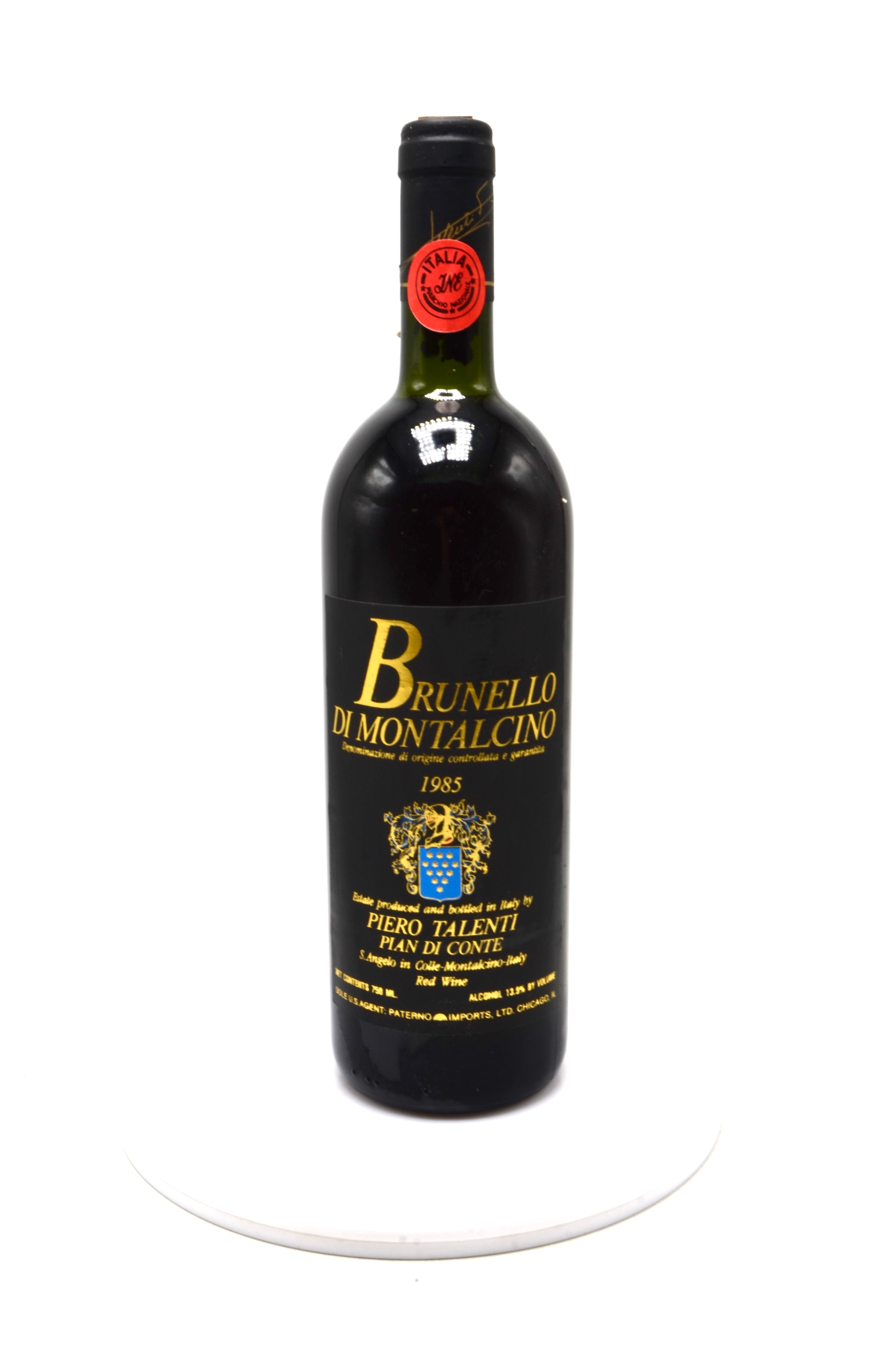 1985 Talenti Brunello di Montalcino, Pian di Conte Riserva