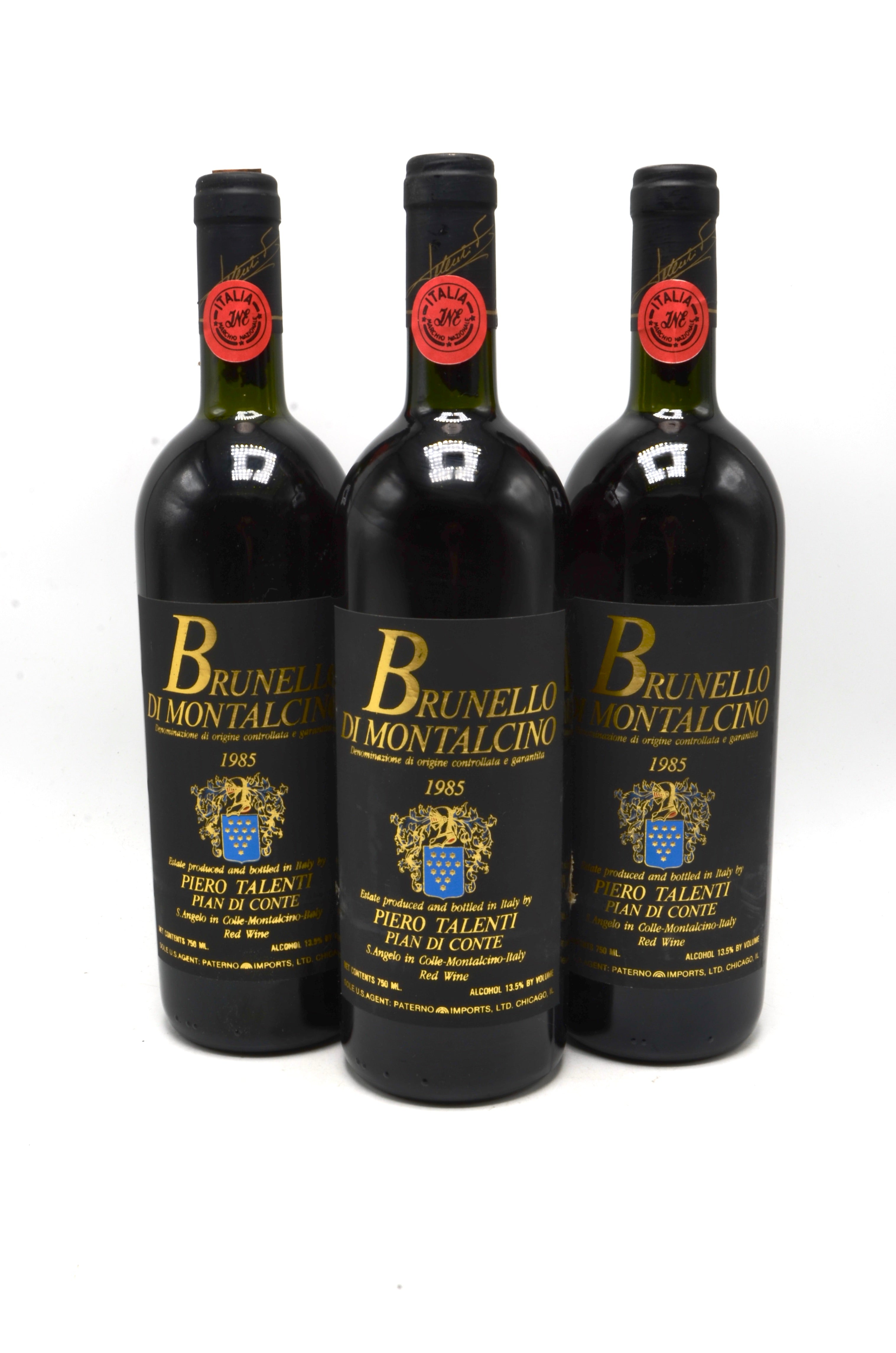 1985 Talenti Brunello di Montalcino, Pian di Conte Riserva