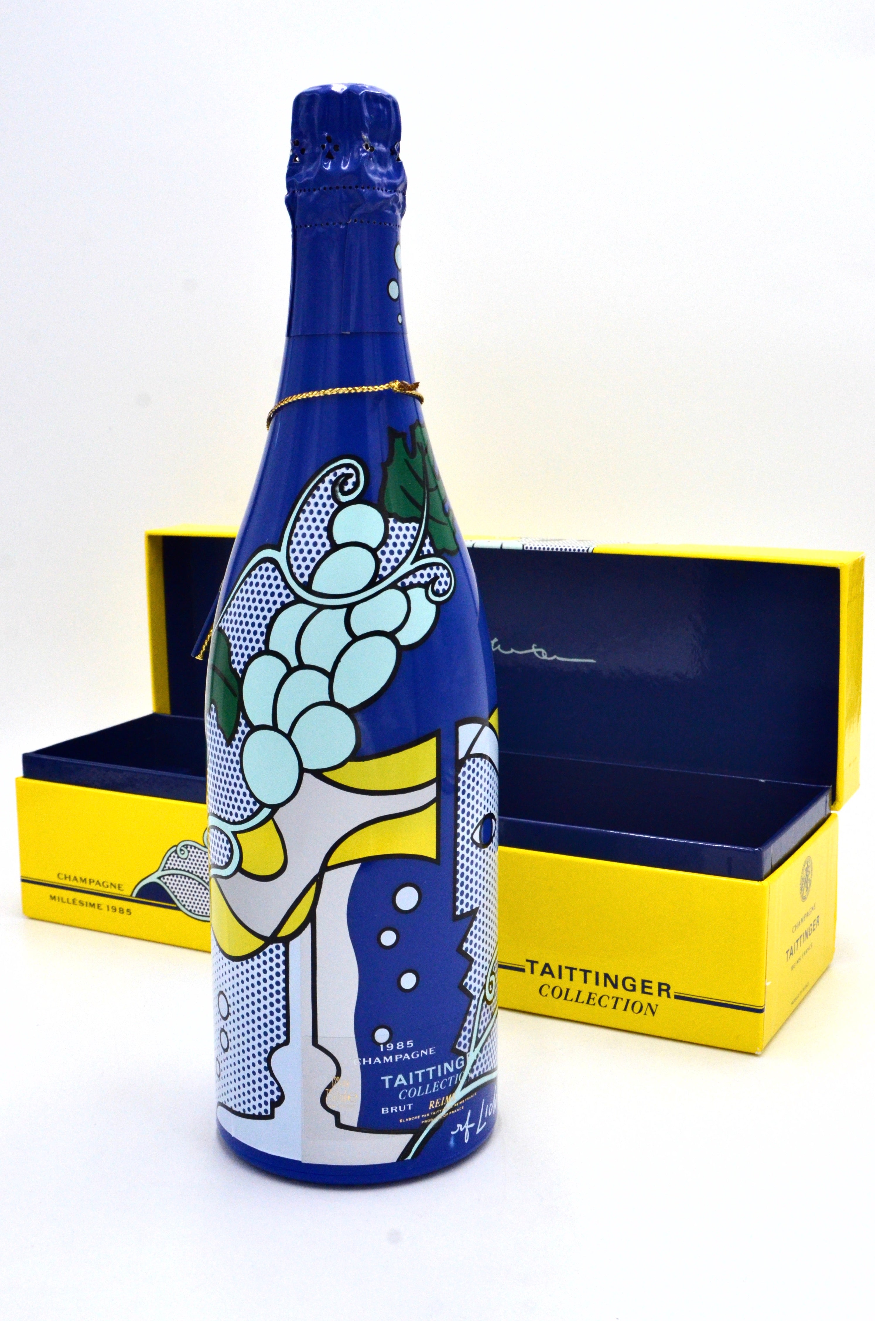 1985 Taittinger Vintage Brut Champagne, Artist Collection (Roy Lichtenstein)